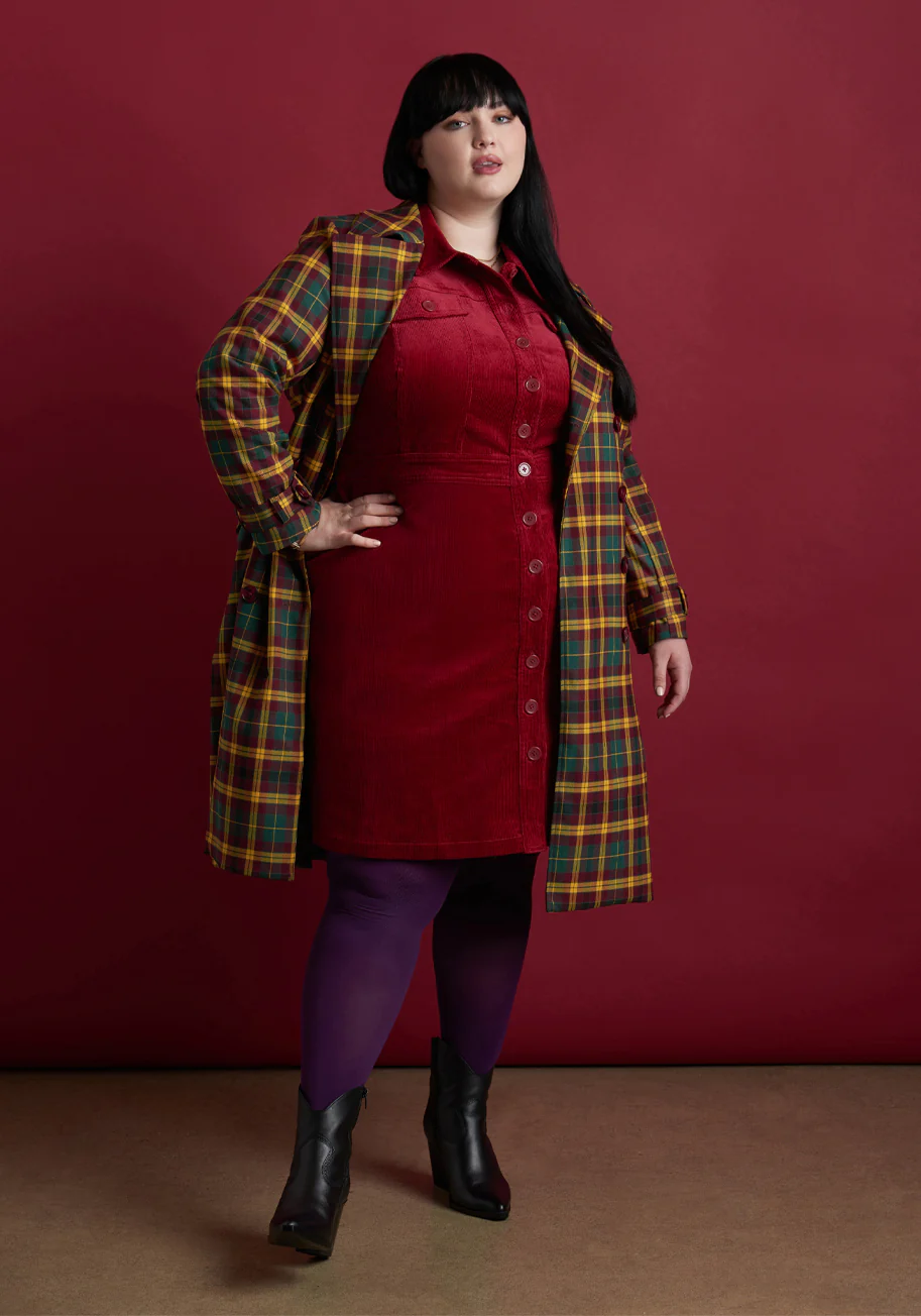 Skirting The Issue Trench Coat - Olabens