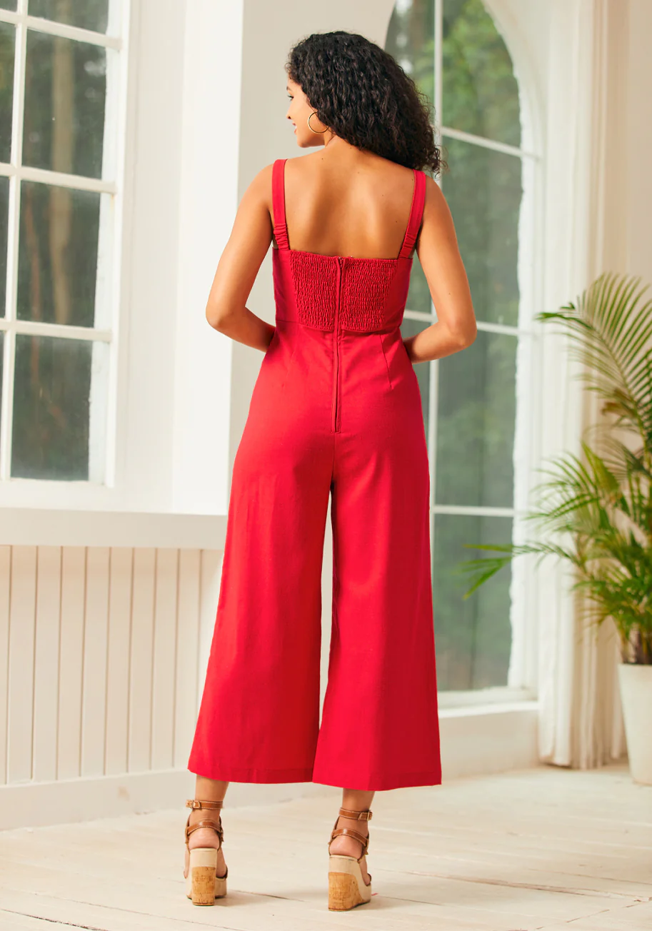 Funky Flare Jumpsuit - Olabens