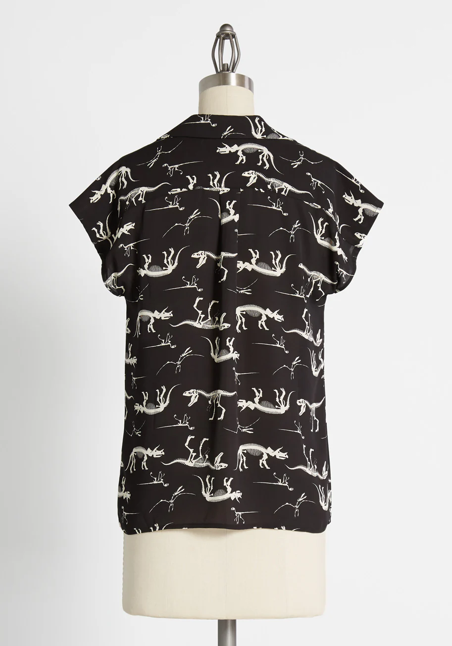 Prehistoric Premonition Top - Olabens