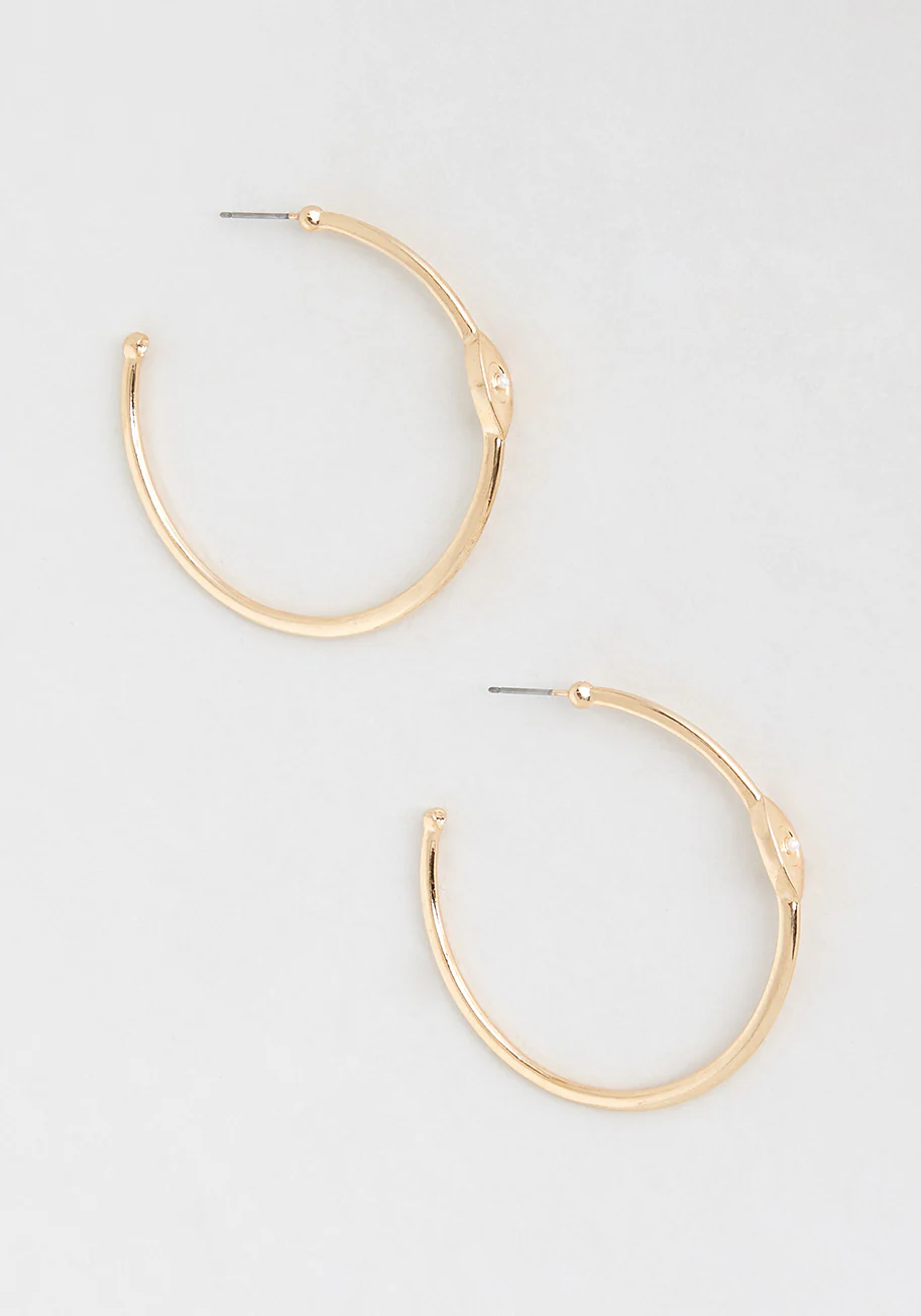 Eye See Everything Hoop Earring - Olabens
