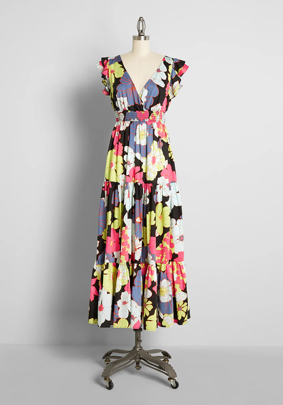 Vamped Up Vagabond Maxi Dress - Olabens
