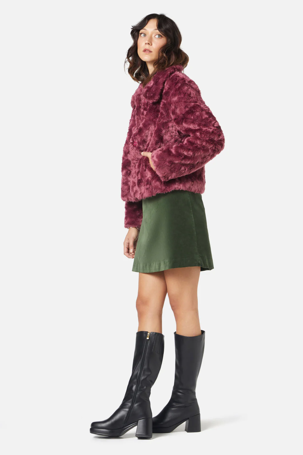 Tessa Fur Jacket - Olabens