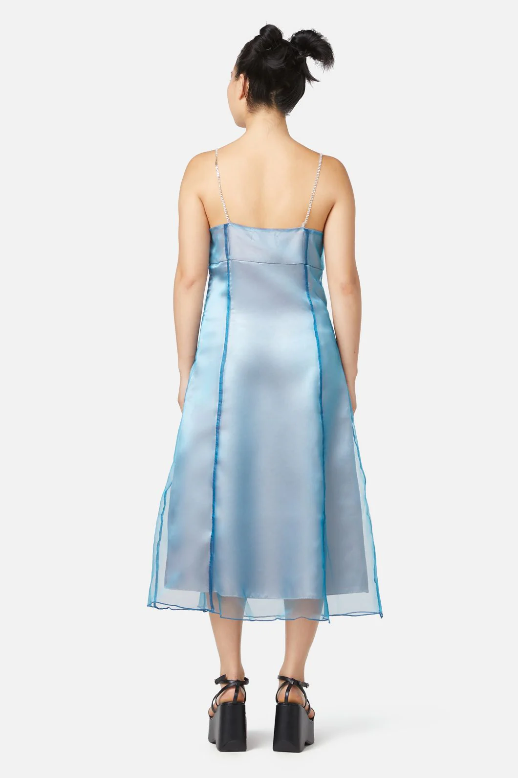 Holographic Sheer Dress - Olabens