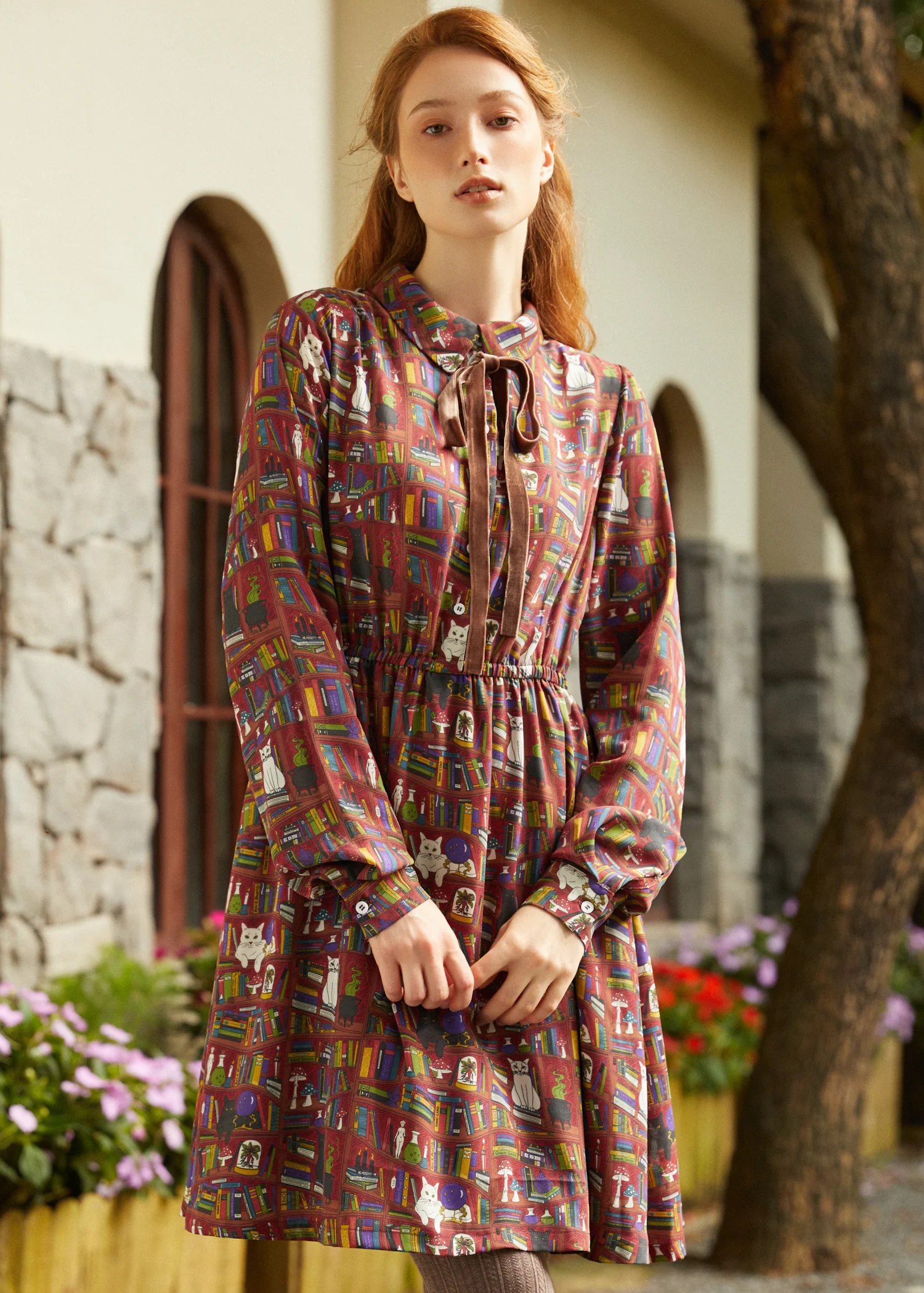 Top of the Morning Shirt Waist Dress - Olabens