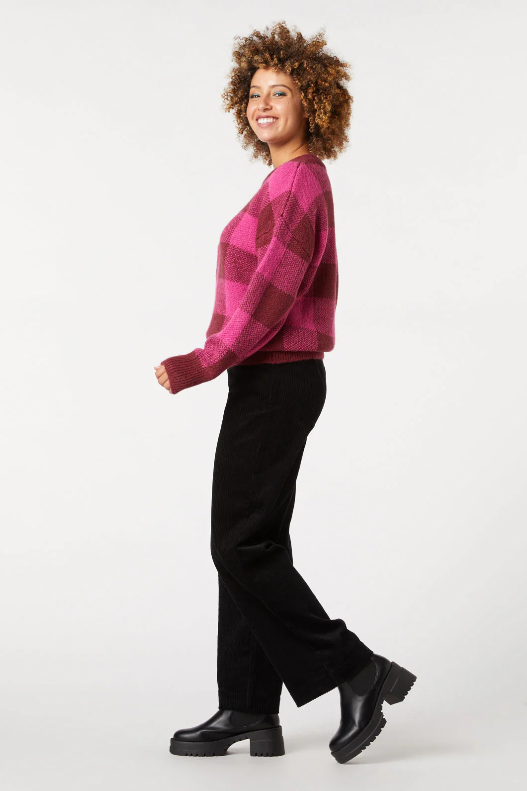 Ivy Check Jumper - Olabens