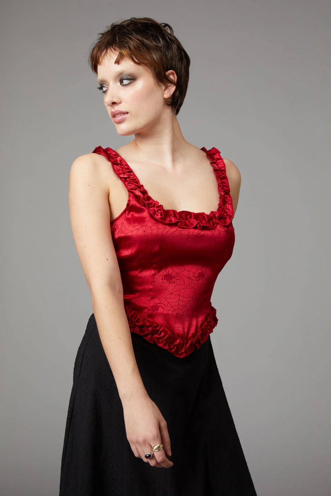 Nadja Gothic Corset Top - Olabens