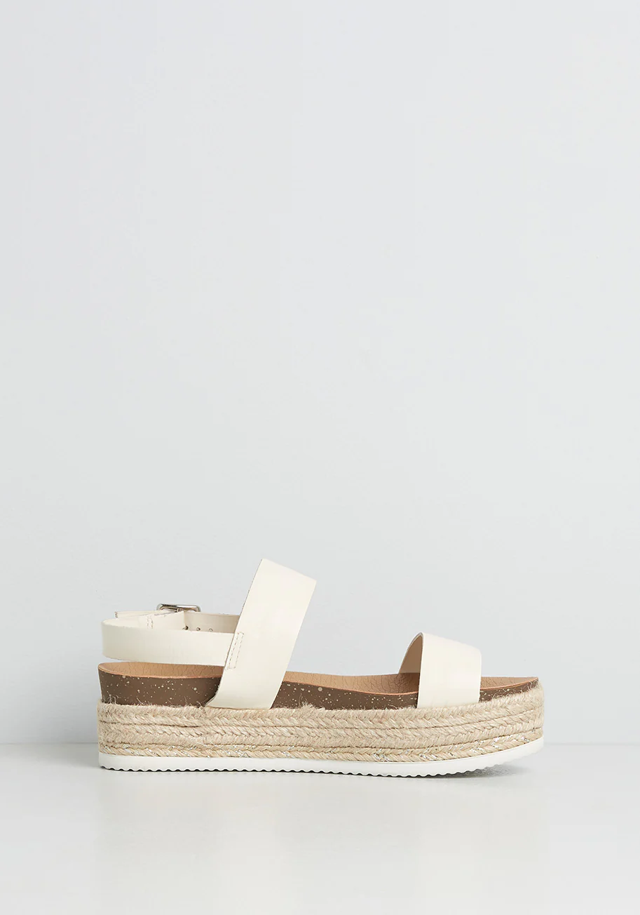 Sand and Sea, Please! Espadrille Sandal - Olabens