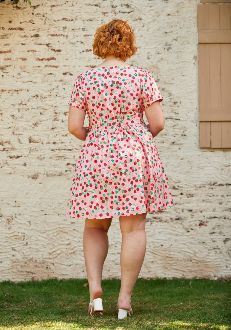 What's The Scoop? A-Line Dress - Olabens