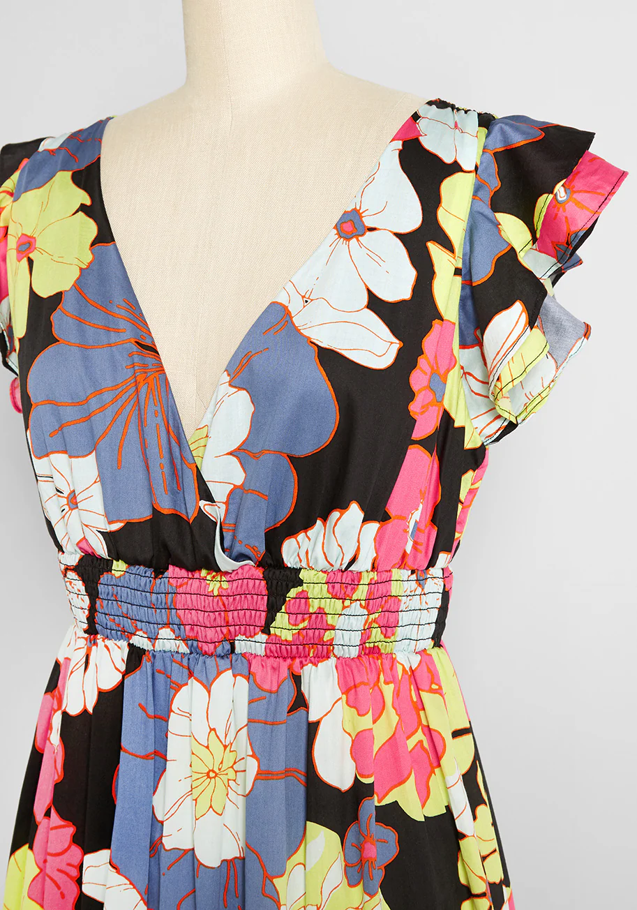 Vamped Up Vagabond Maxi Dress - Olabens