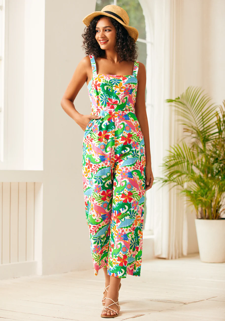 Funky Flare Jumpsuit - Olabens