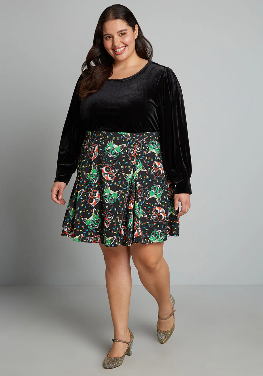 Stay Sassy Skater Skirt - Olabens