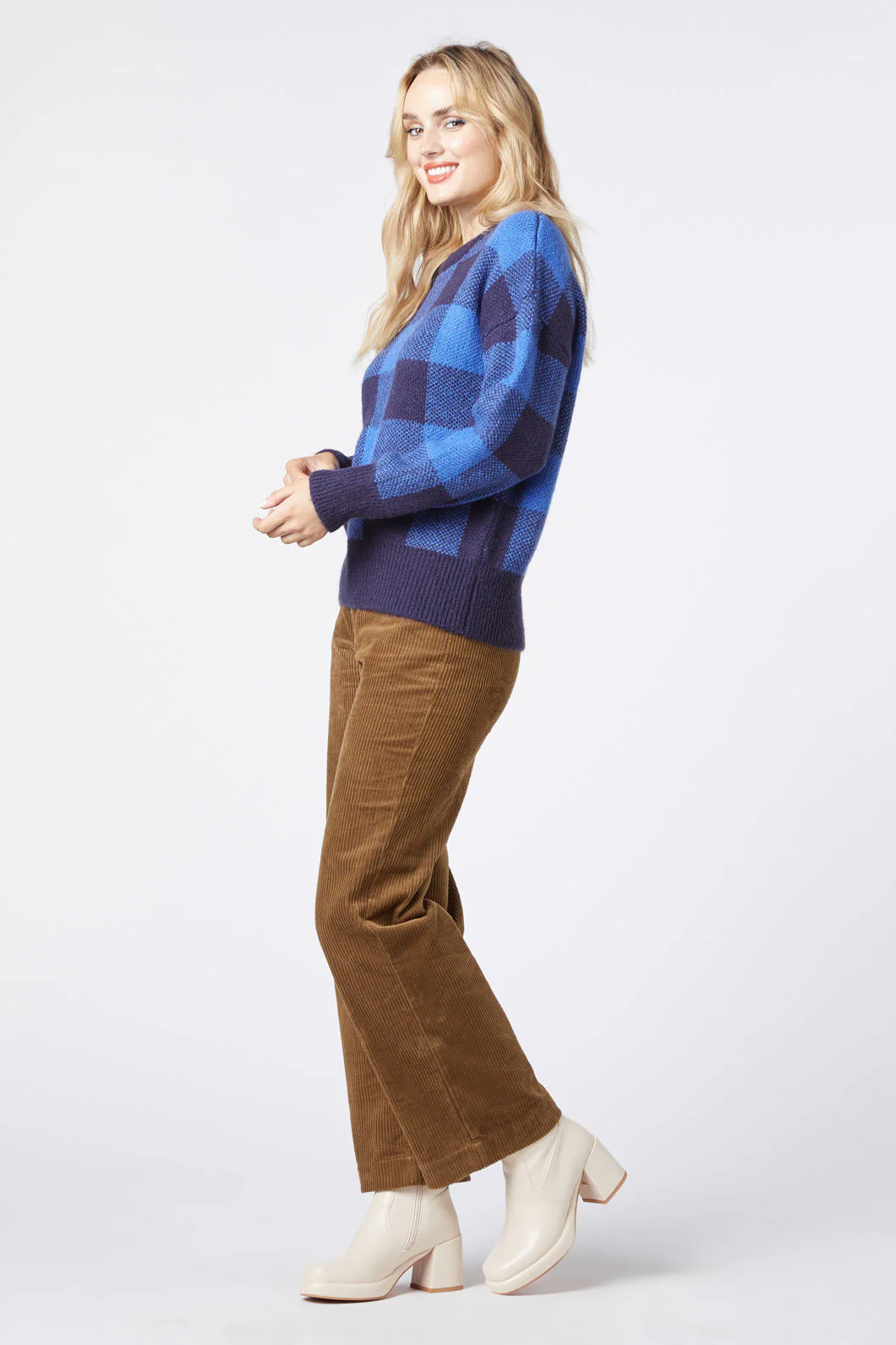 Ivy Check Jumper - Olabens