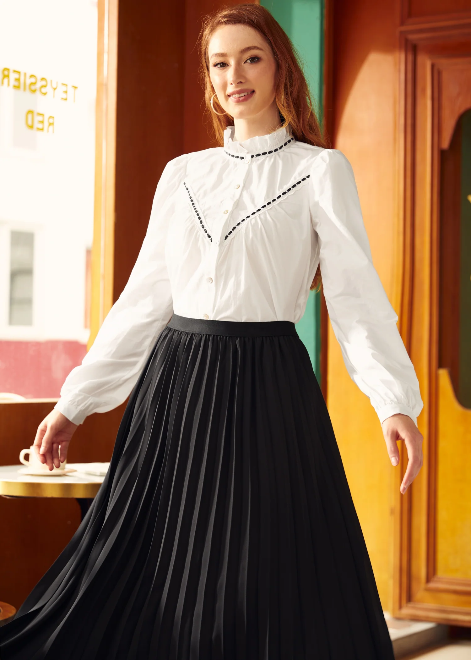Whispering Sweet Nothings Blouse - Olabens