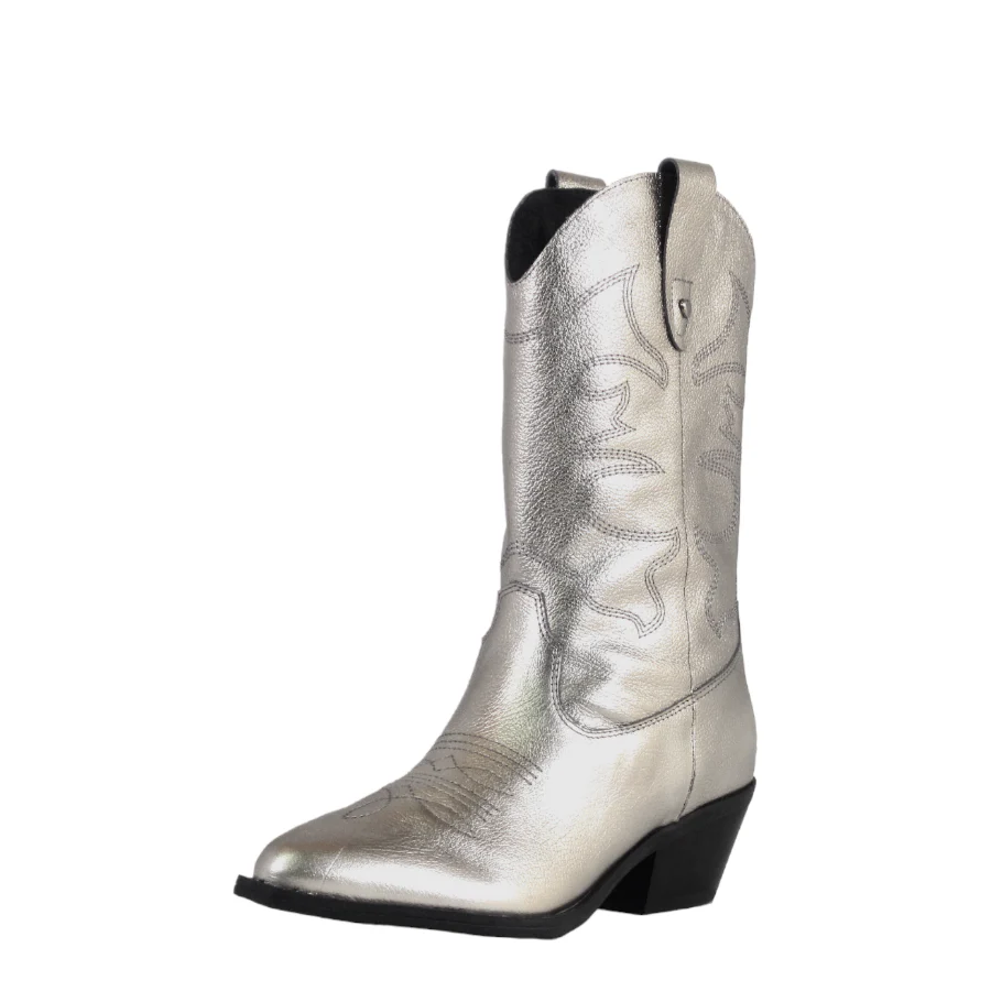 Racketeer Leather Cowboy Boots - Olabens