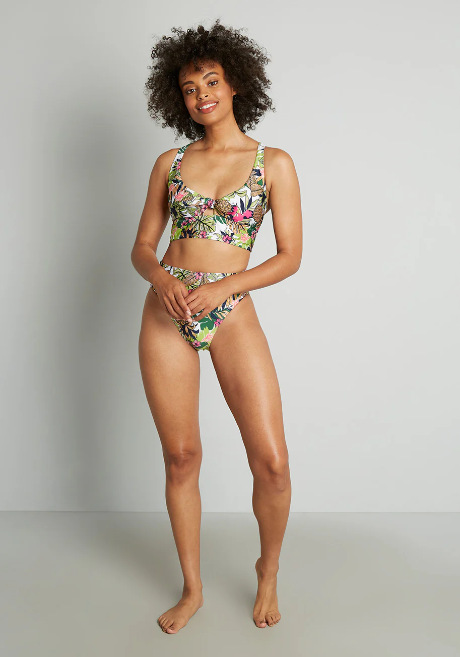 The Annika Crop Bikini Top - Olabens