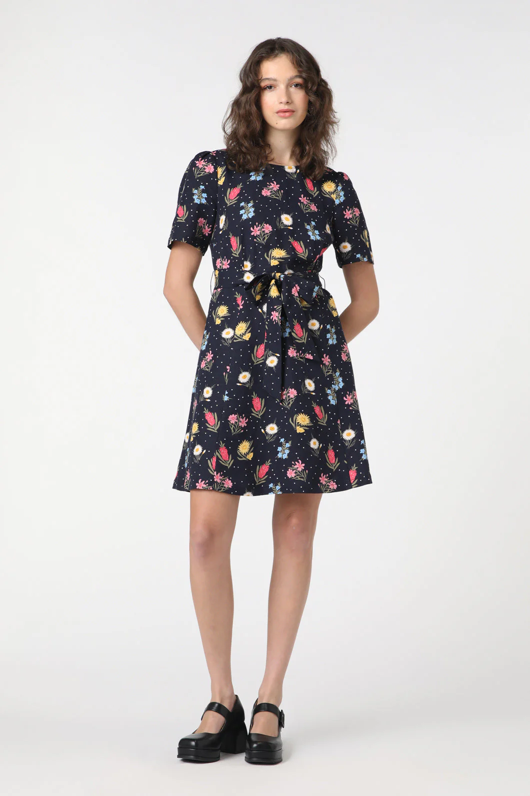 Mia Flora Mini Dress - Olabens