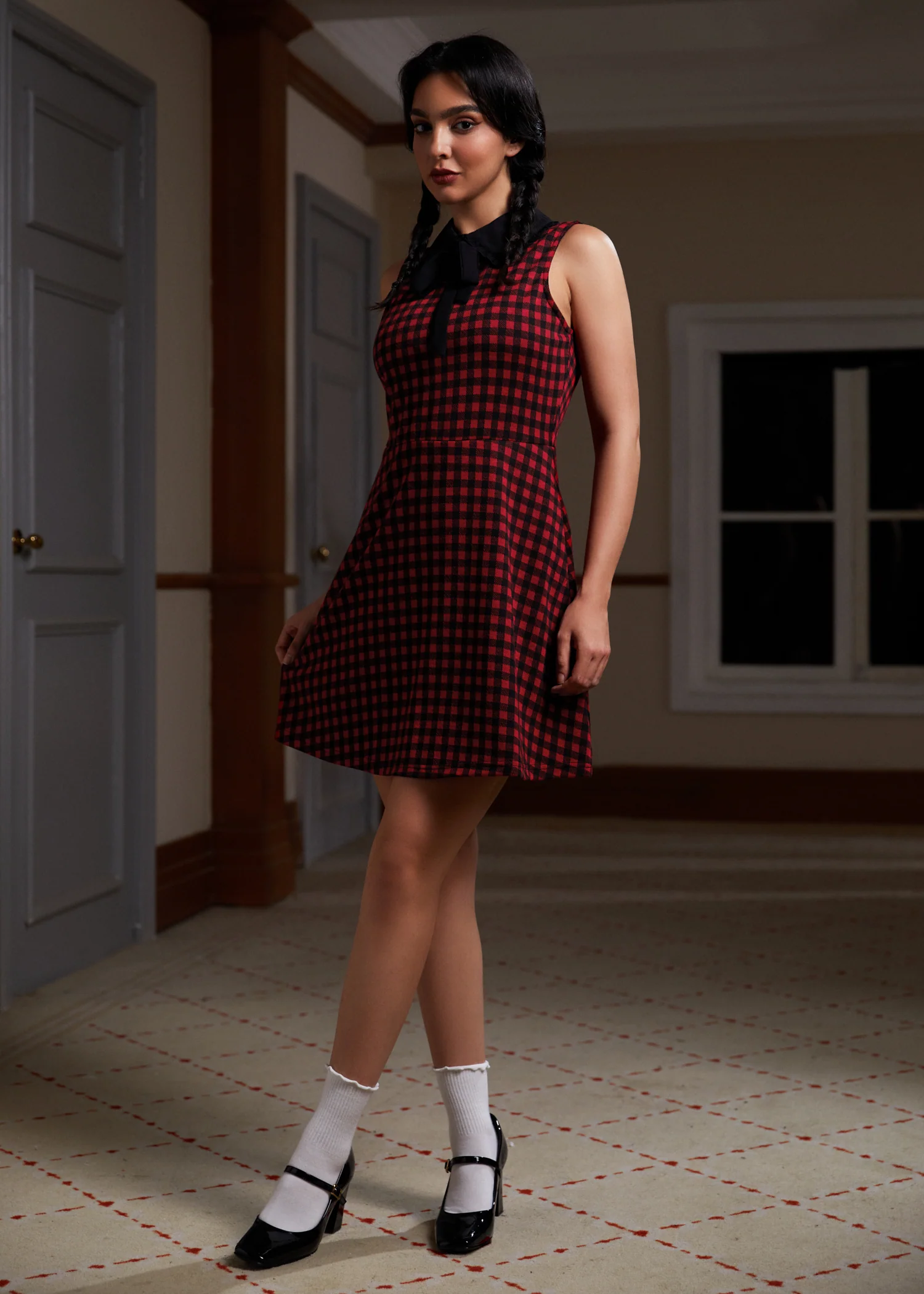 November Nostalgia Flare Dress - Olabens