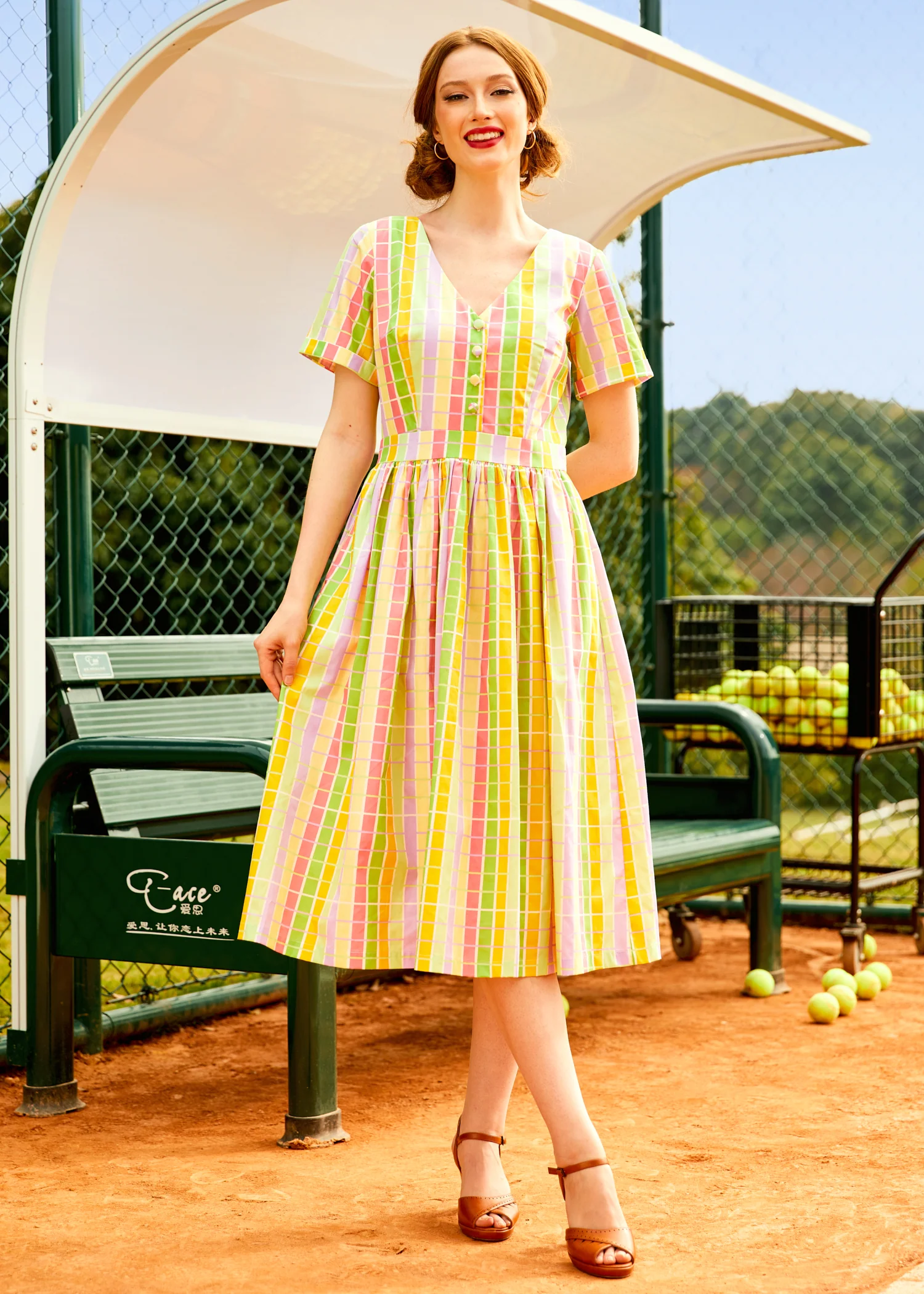 Fabulous Fit and Flare Shirt Dress - Olabens