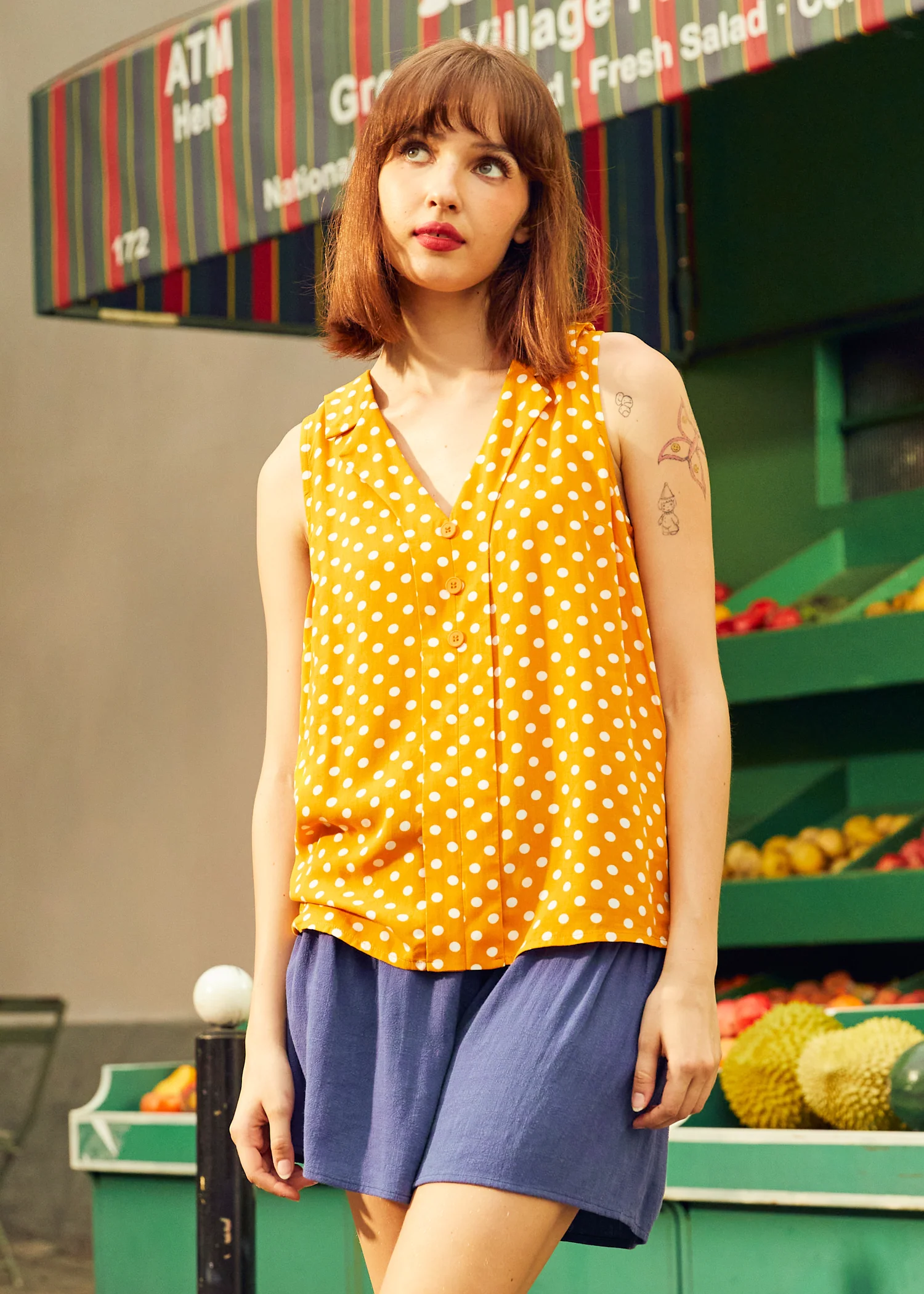 The Dotted & Dashing Top - Olabens