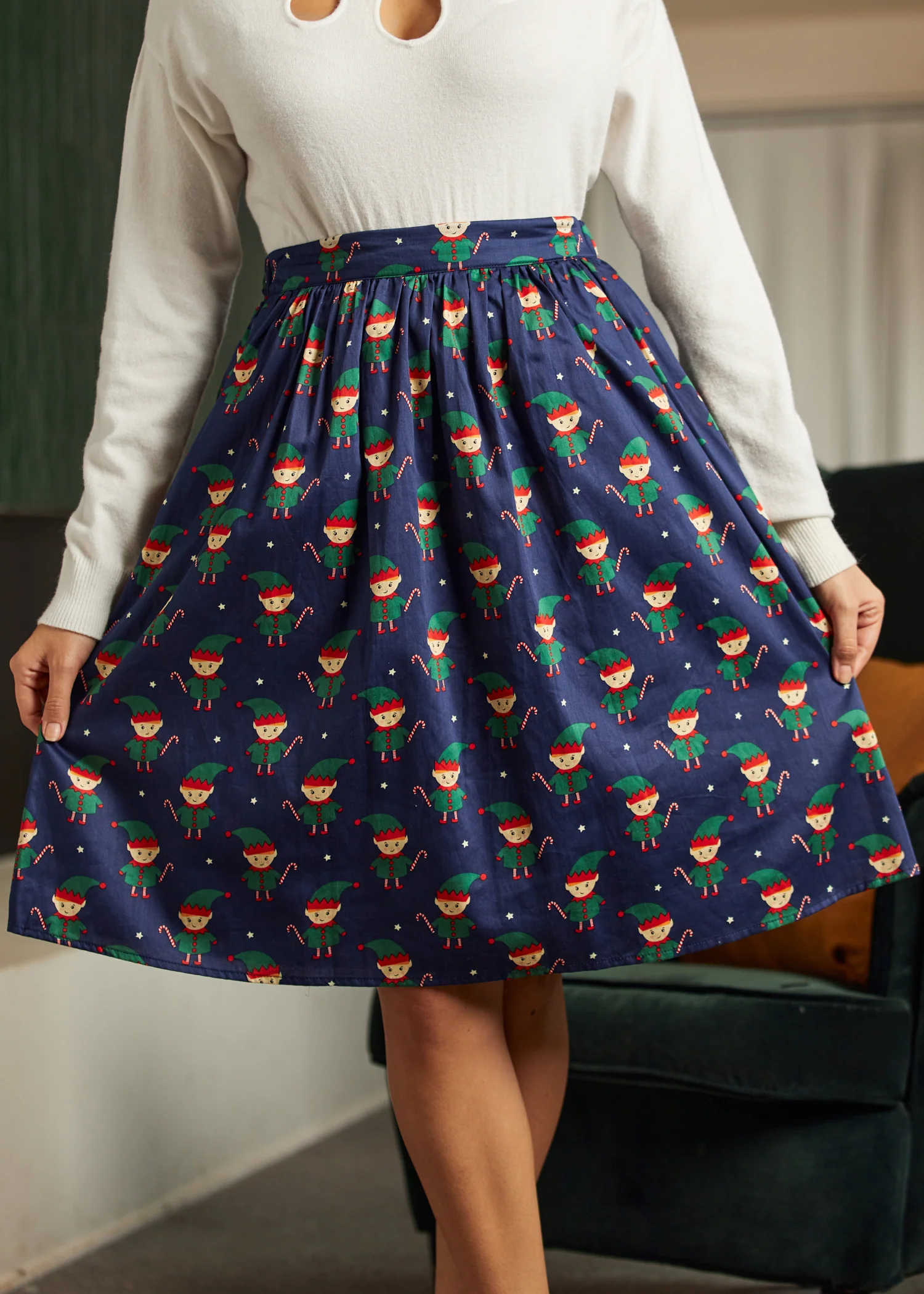More Than Charming Cotton Skirt - Olabens