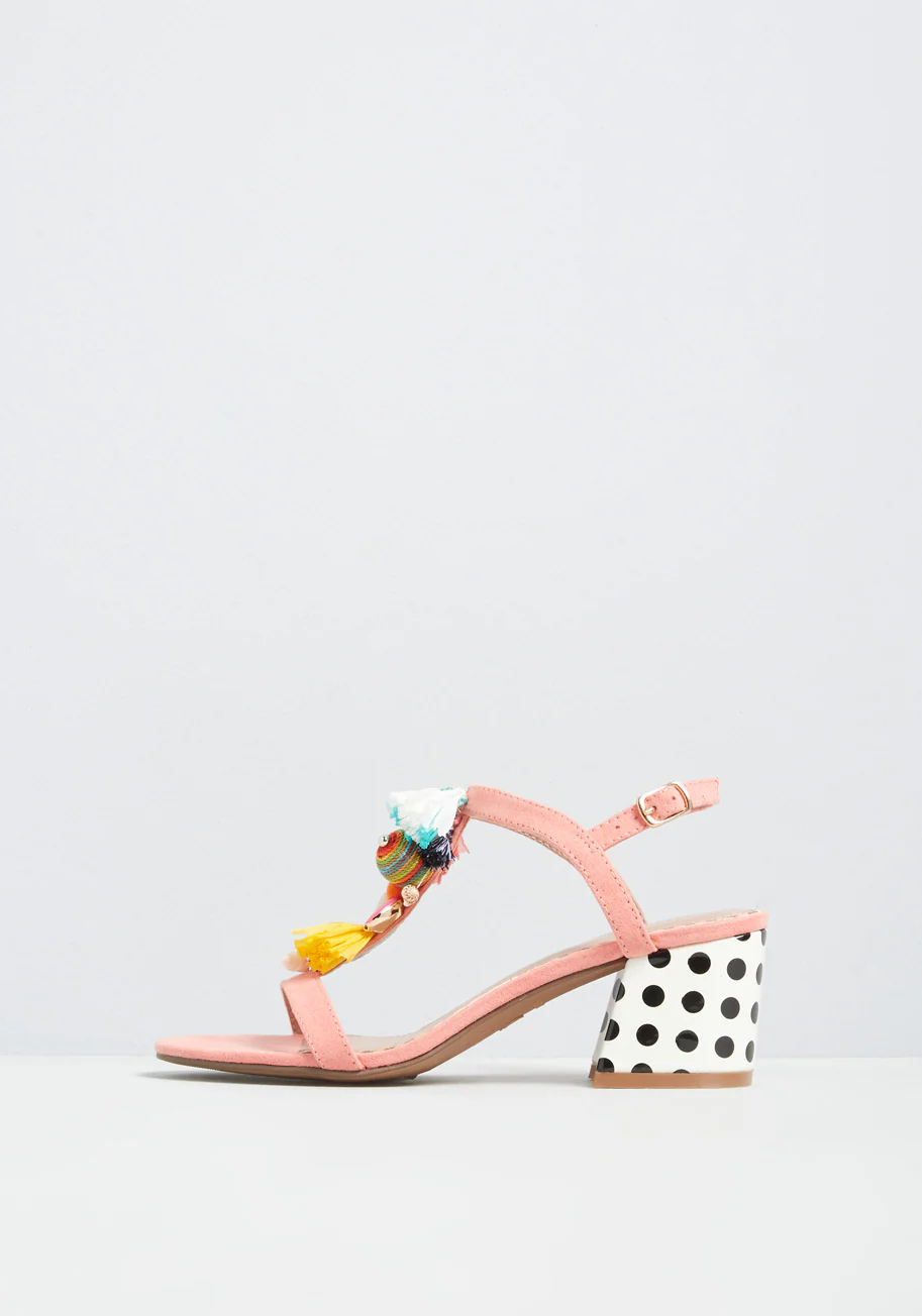 Wave Reviews Ankle Strap Heel - Olabens