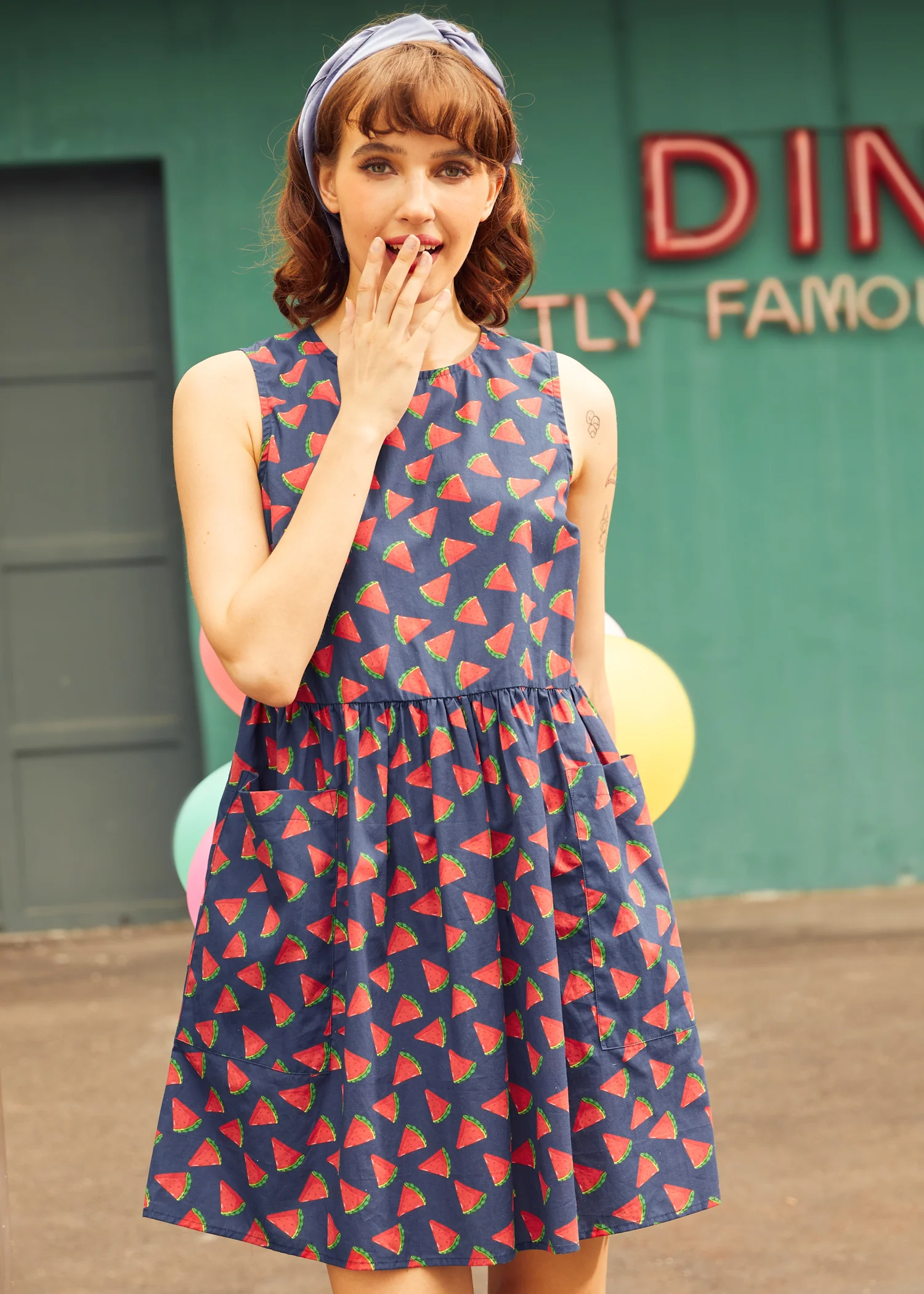 Gathering Wild Flowers Dress - Olabens