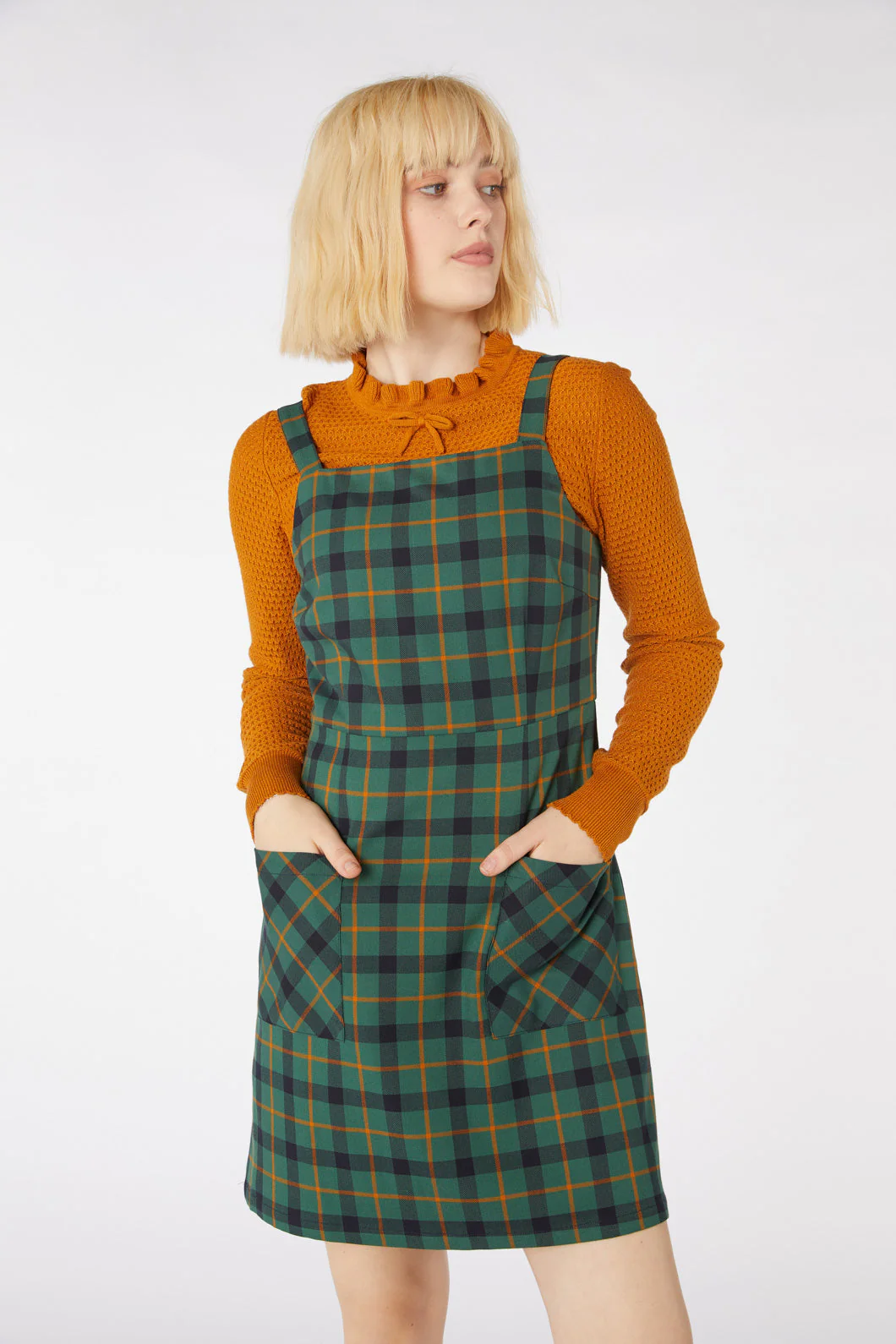 Claudia Check Pinny - Olabens