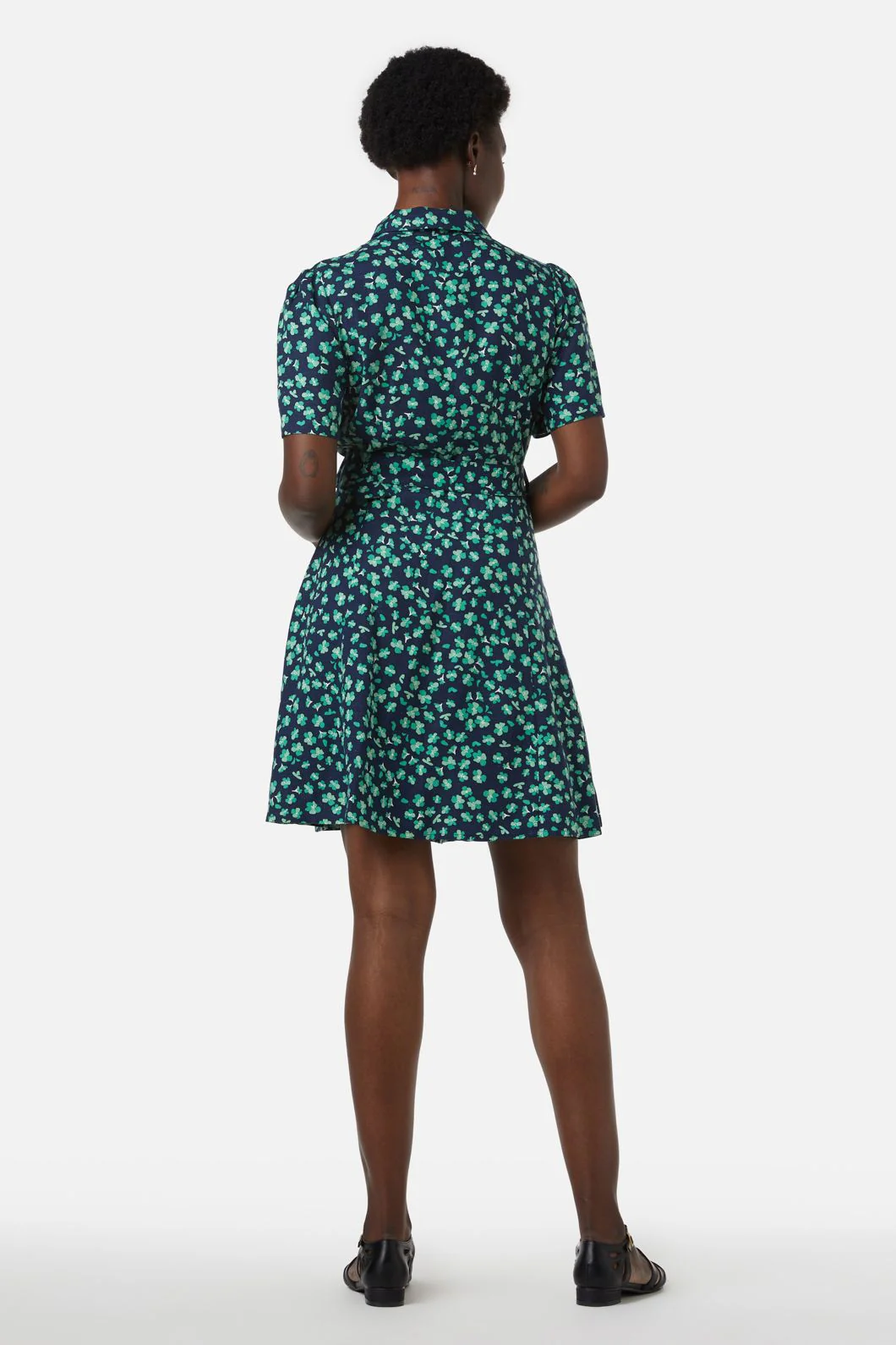 Mille Fleur Shirt Dress - Olabens