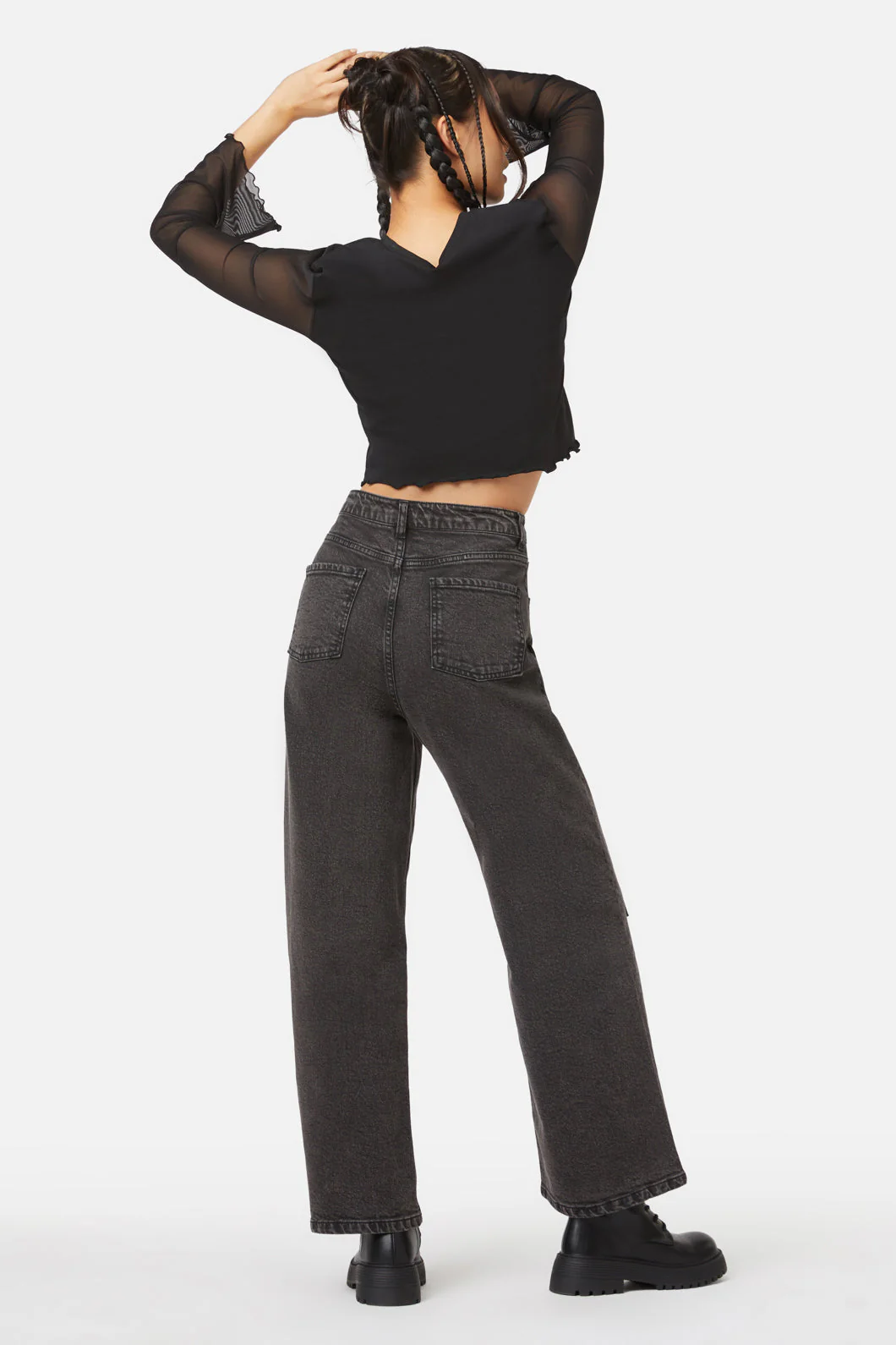 The Astral Wide Leg Jeans - Olabens
