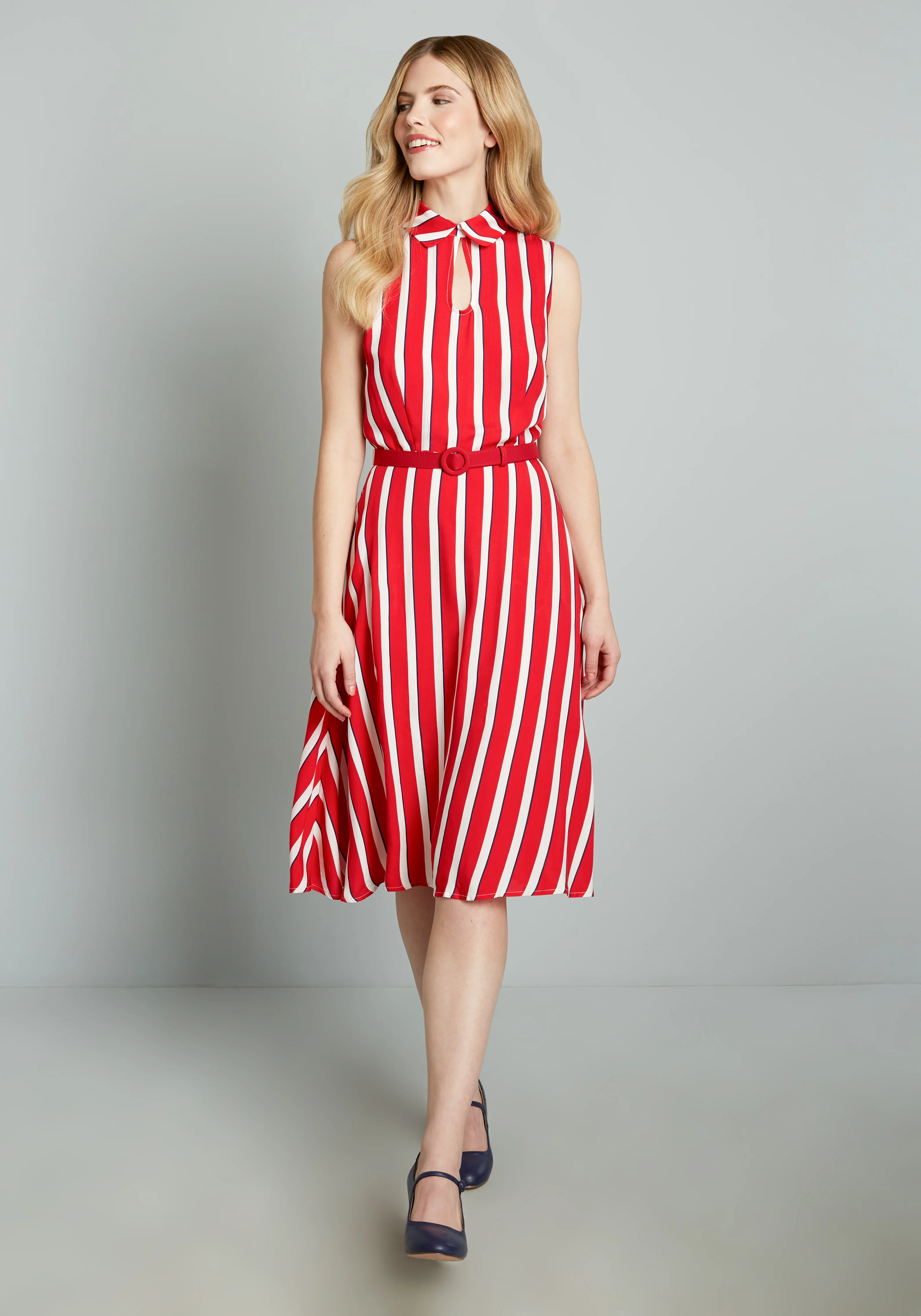 Isnyt x Collectif Posh Your Luck A-Line Dress - Olabens