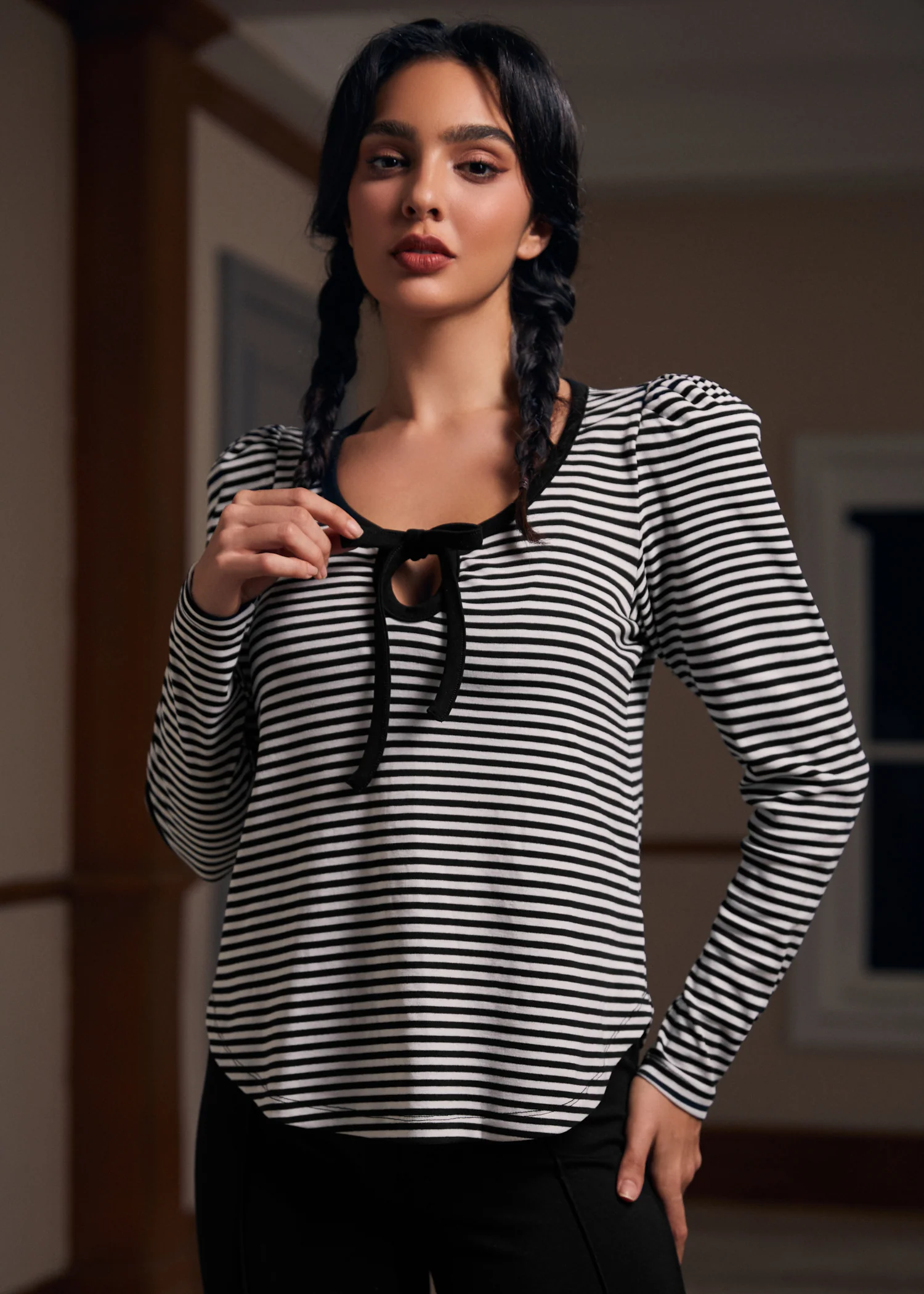 Vintage Vignette Long Sleeve Tee - Olabens