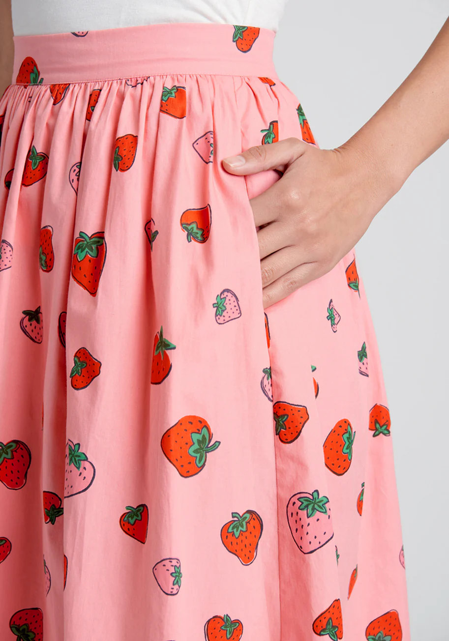 More Than Charming Cotton Skirt - Olabens