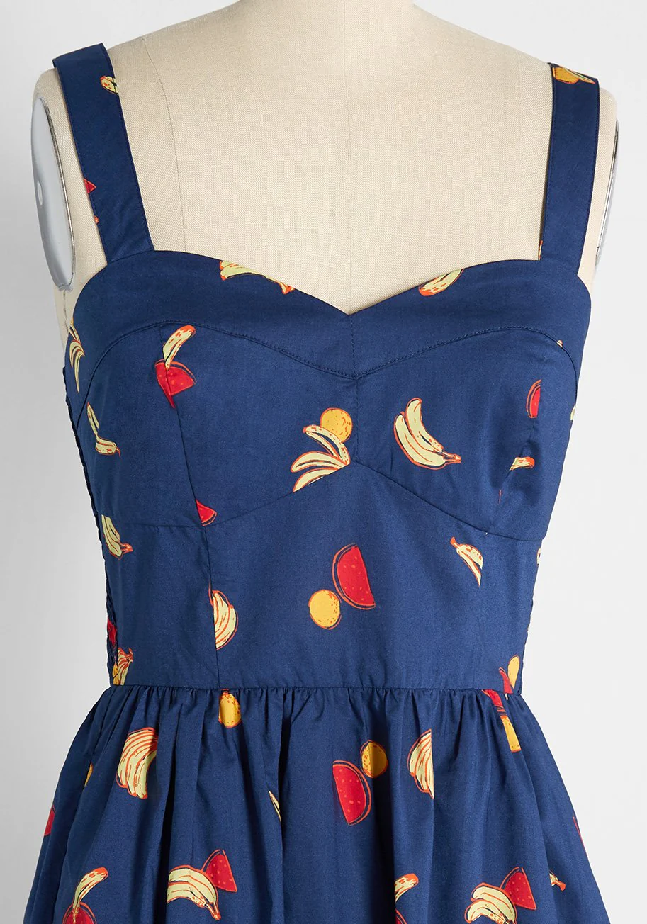 Peace of Mind in the Sunshine Fit and Flare Sundress - Olabens