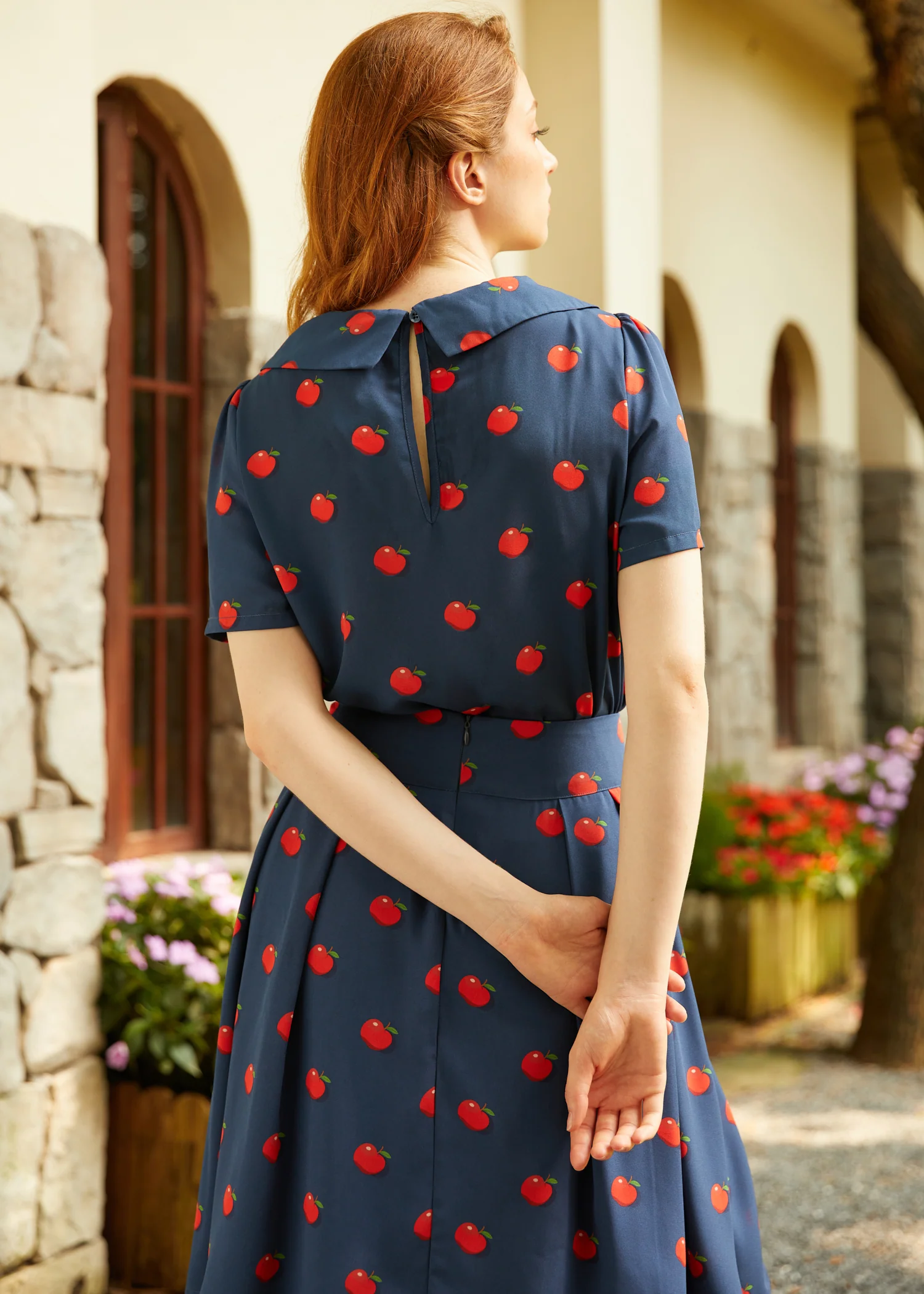 At the Sock Hop Collar Blouse - Olabens