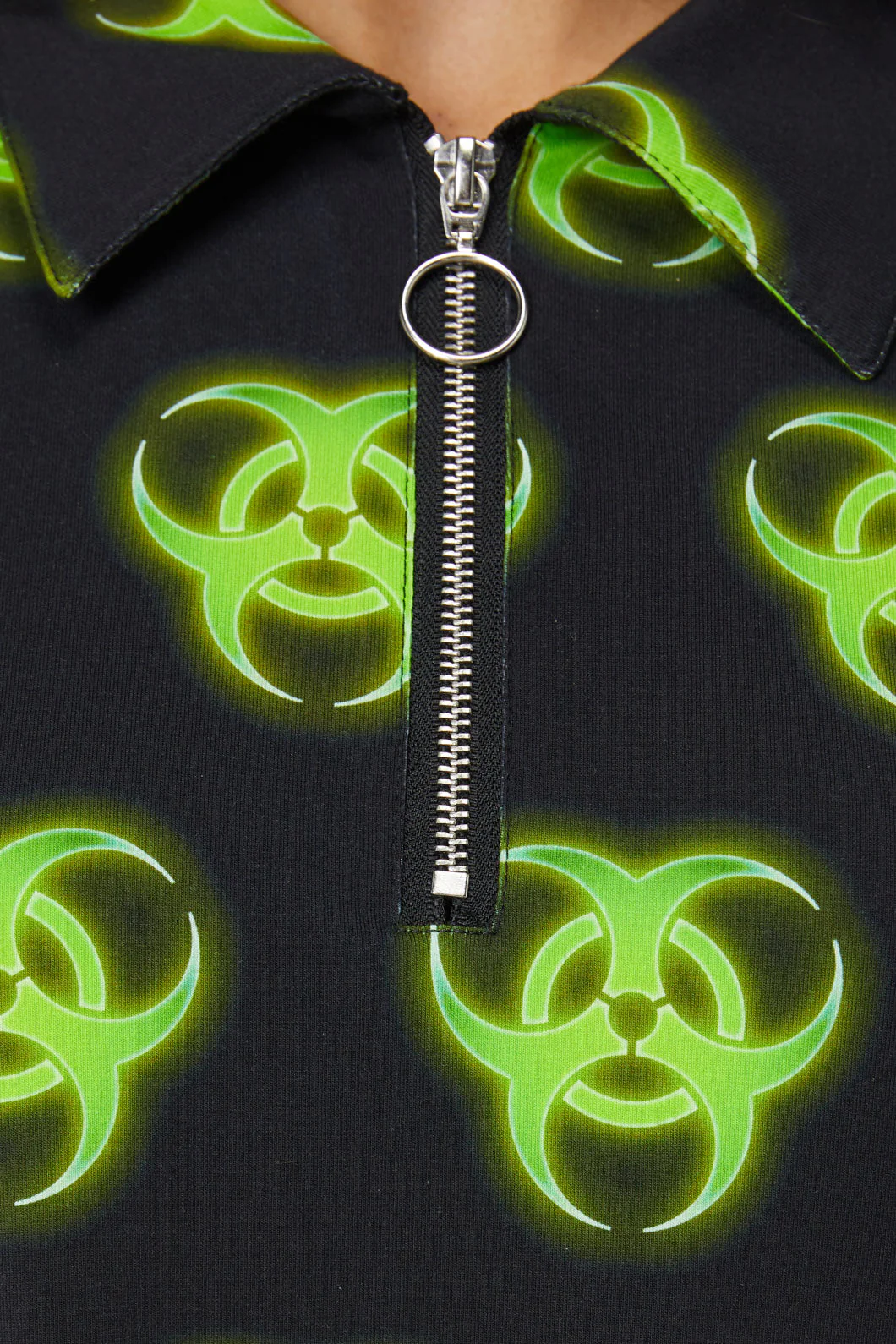 Biohazard Print Smock Dress - Olabens