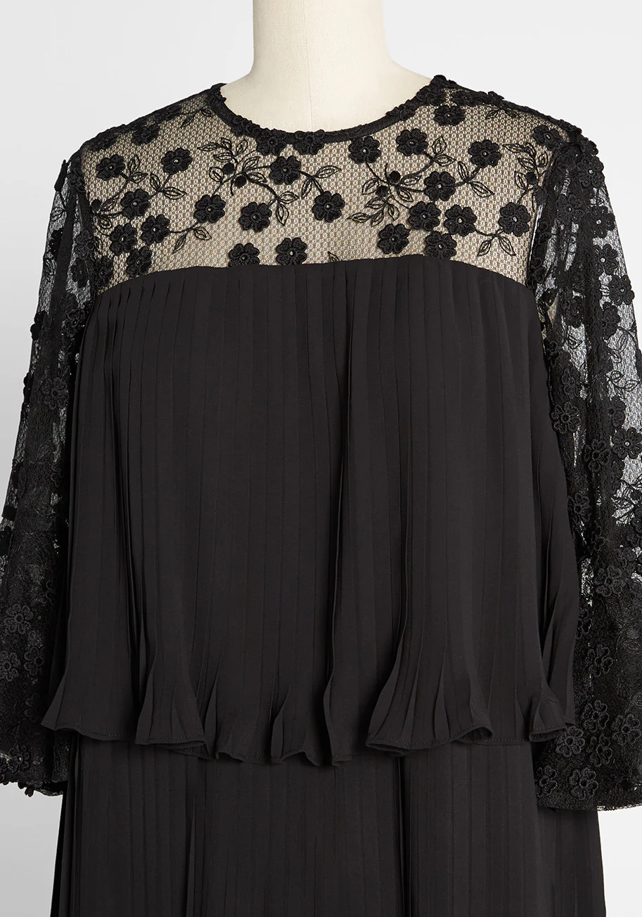 Dauntless Dahlias Tiered Mini Dress - Olabens