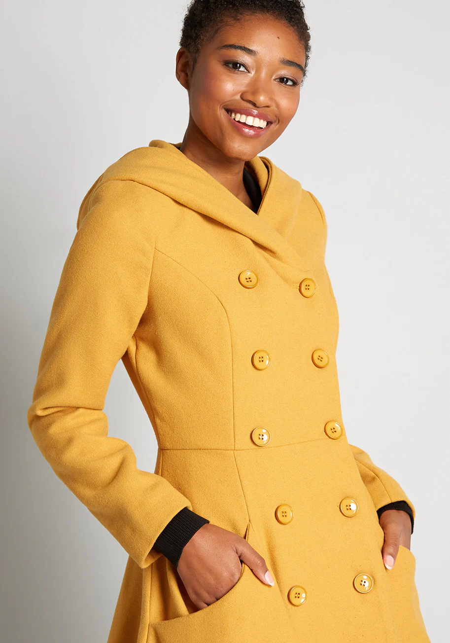 Shining So Brightly Swing Coat - Olabens