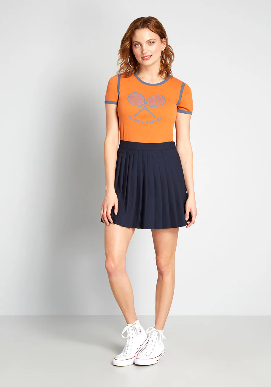 Cause A Racket Ringer Tee - Olabens