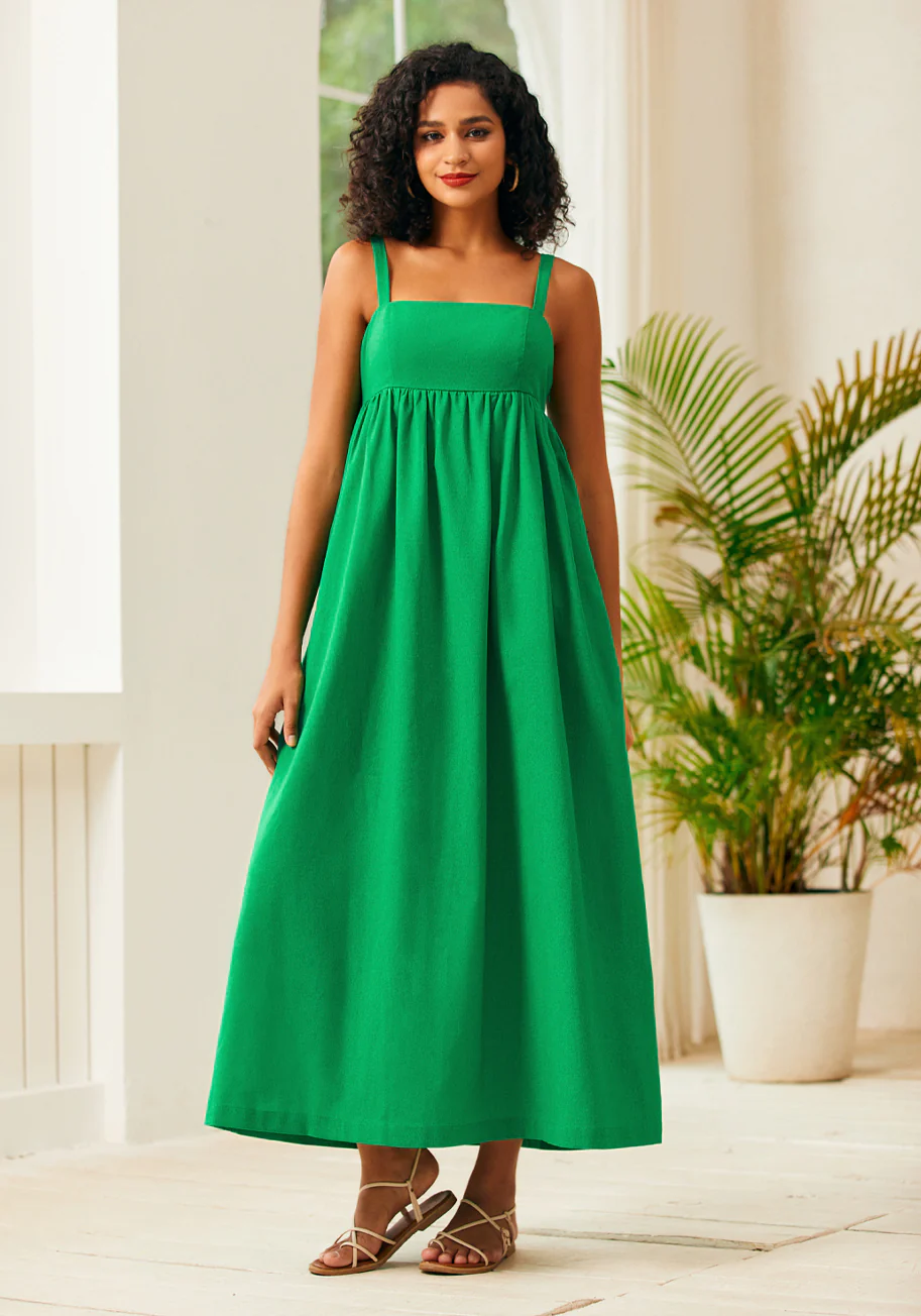 Enchanted Forest Maxi Dress - Olabens