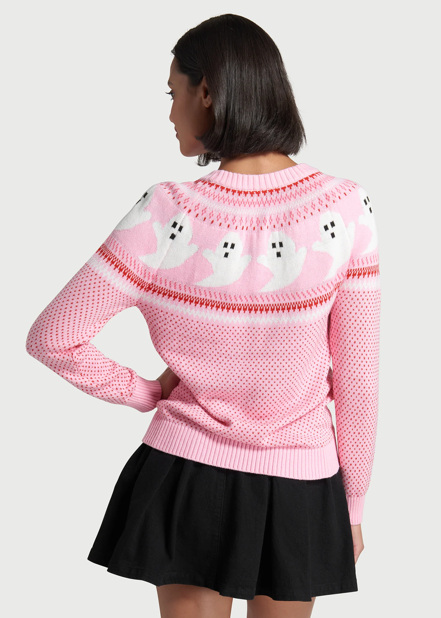 You've Been Ghosted Fair Isle Sweater - Olabens