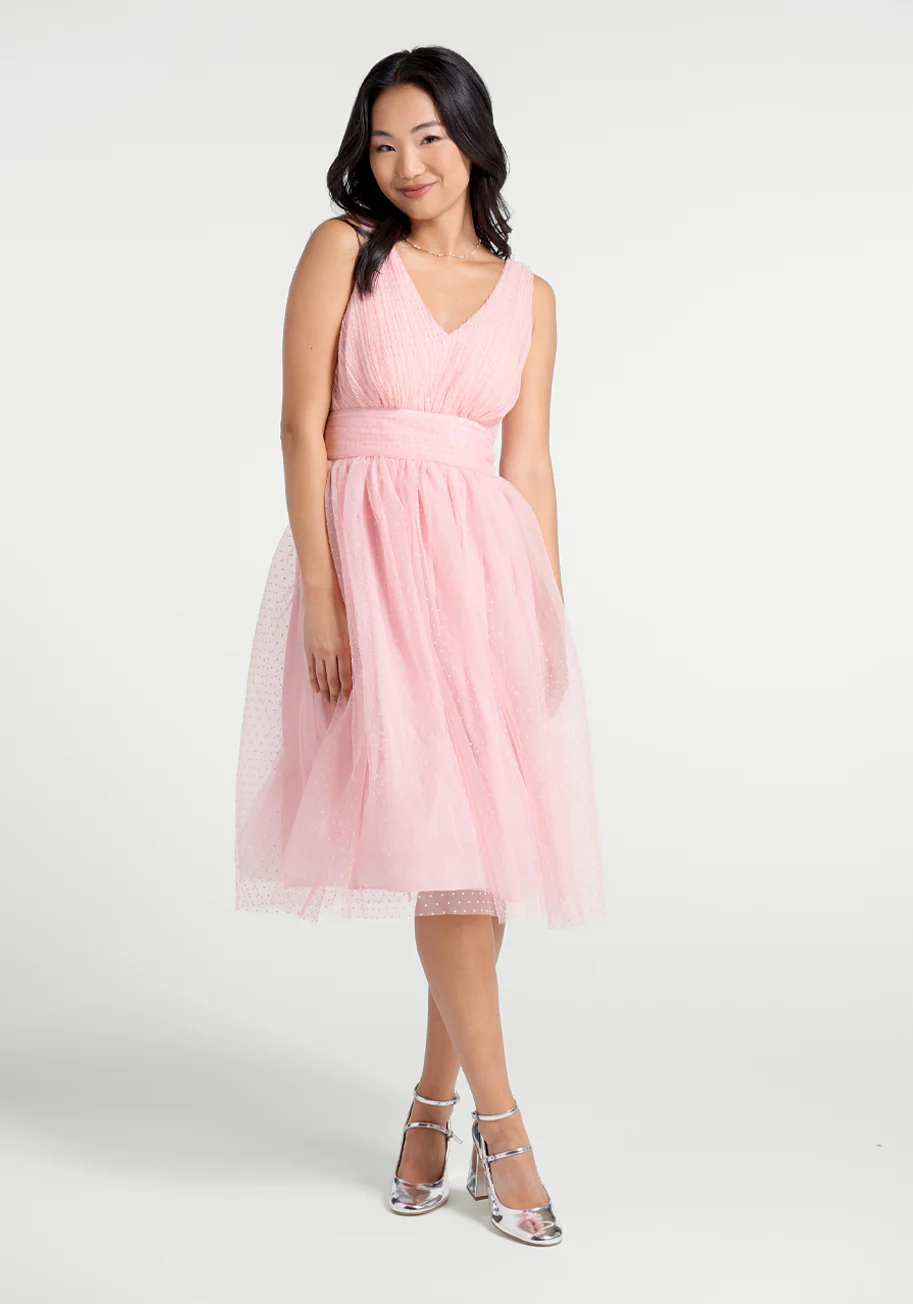 Romantic Memories Fit And Flare Dress - Olabens