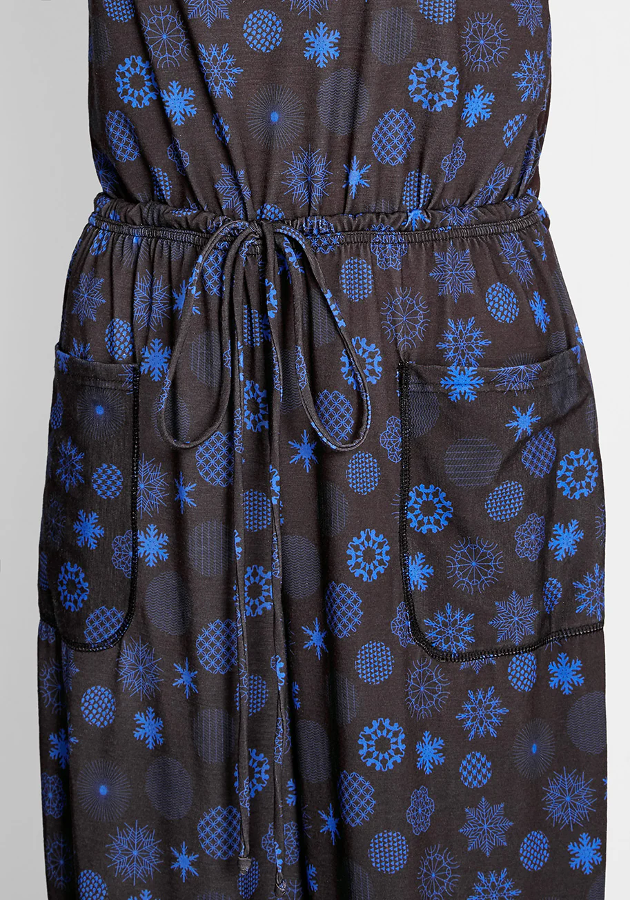 Snooze for Snowflakes Jumpsuit - Olabens