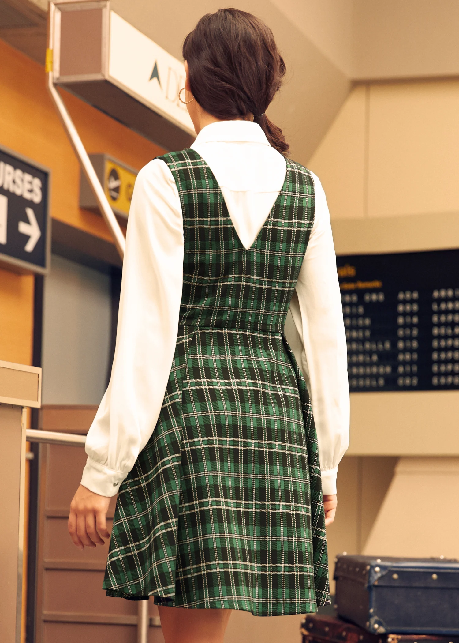 Cute as a Nutmeg Fit & Flare Dress - Olabens