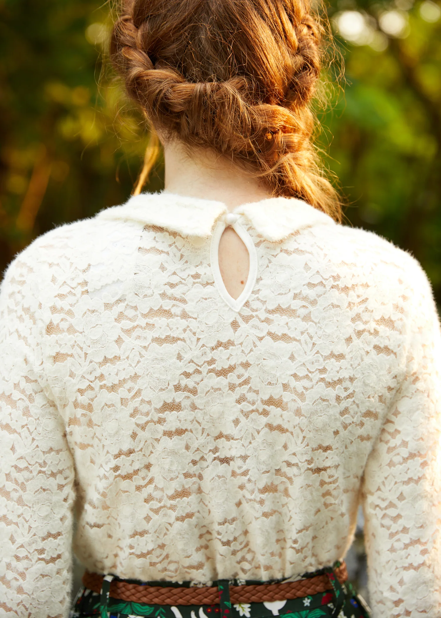 Sweep Me Off My Feet Peter Pan Collar Tee - Olabens