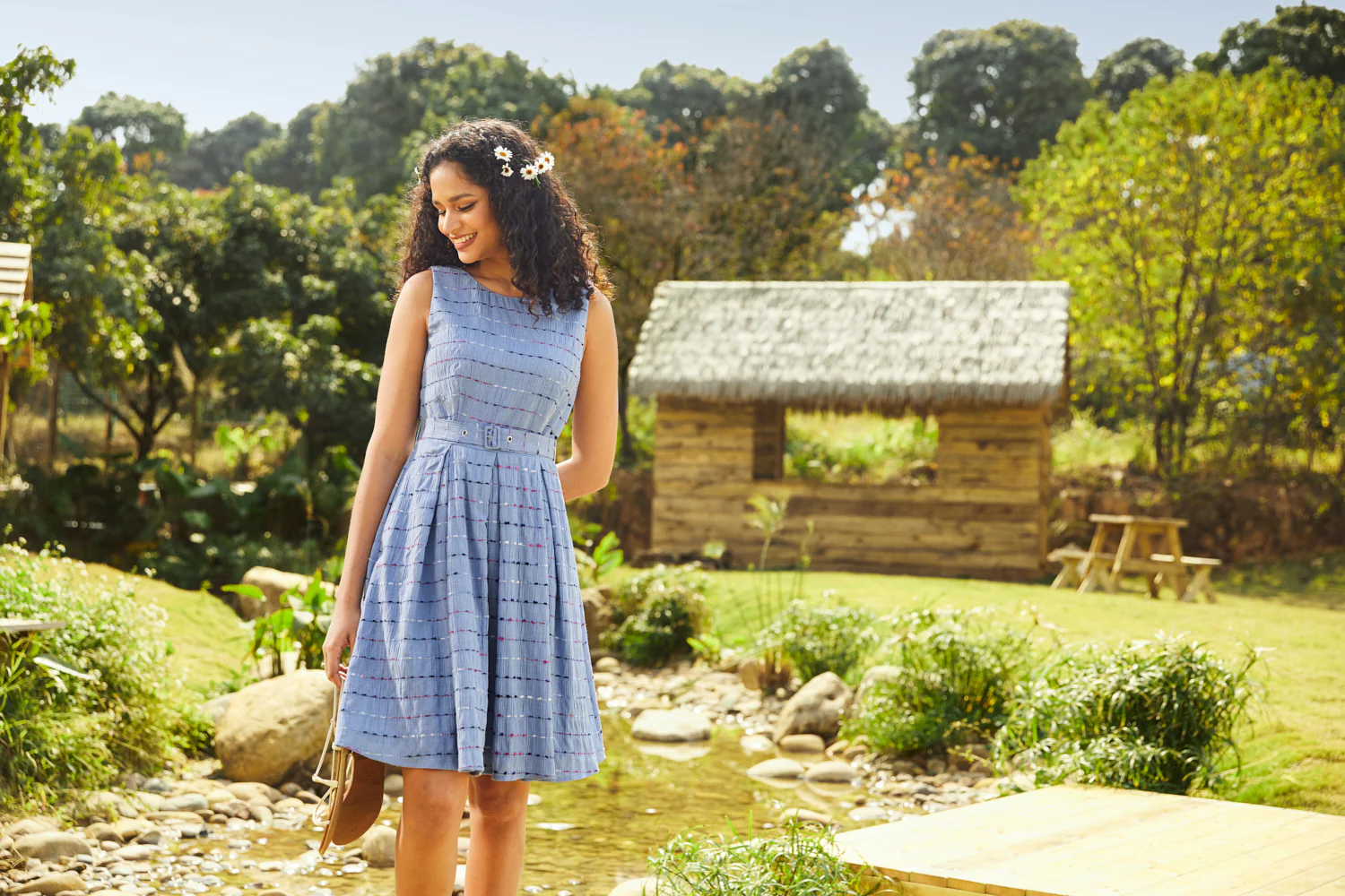 Sailor  s Reverie Fit & Flare Dress - Olabens