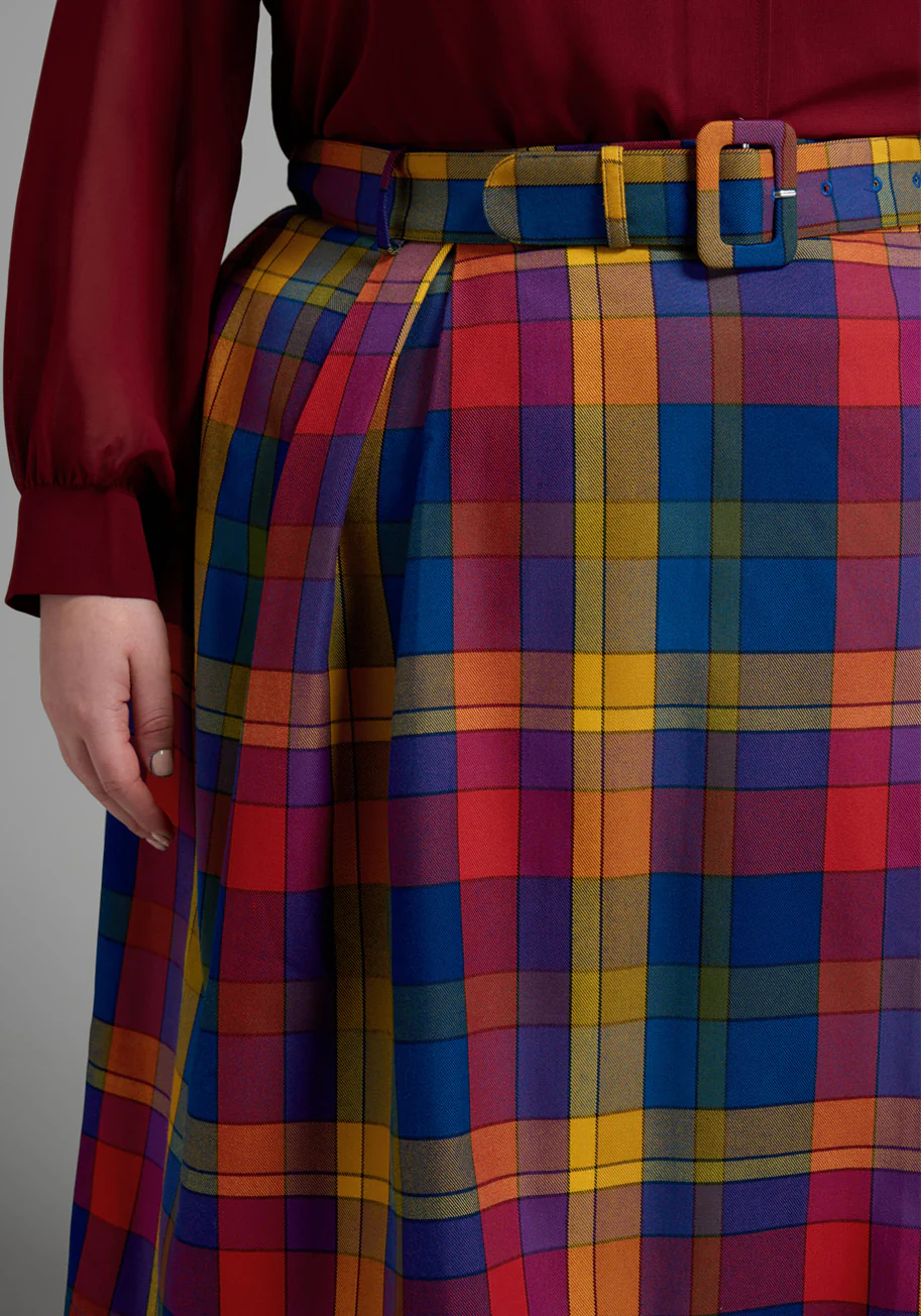 Twirled Series Swing Skirt - Olabens