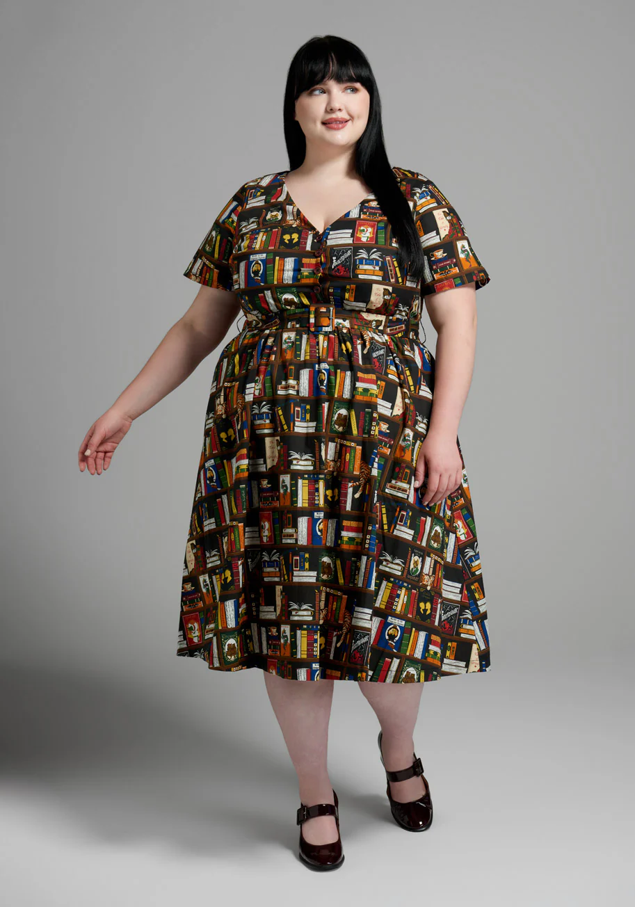 Fabulous Fit and Flare Shirt Dress - Olabens