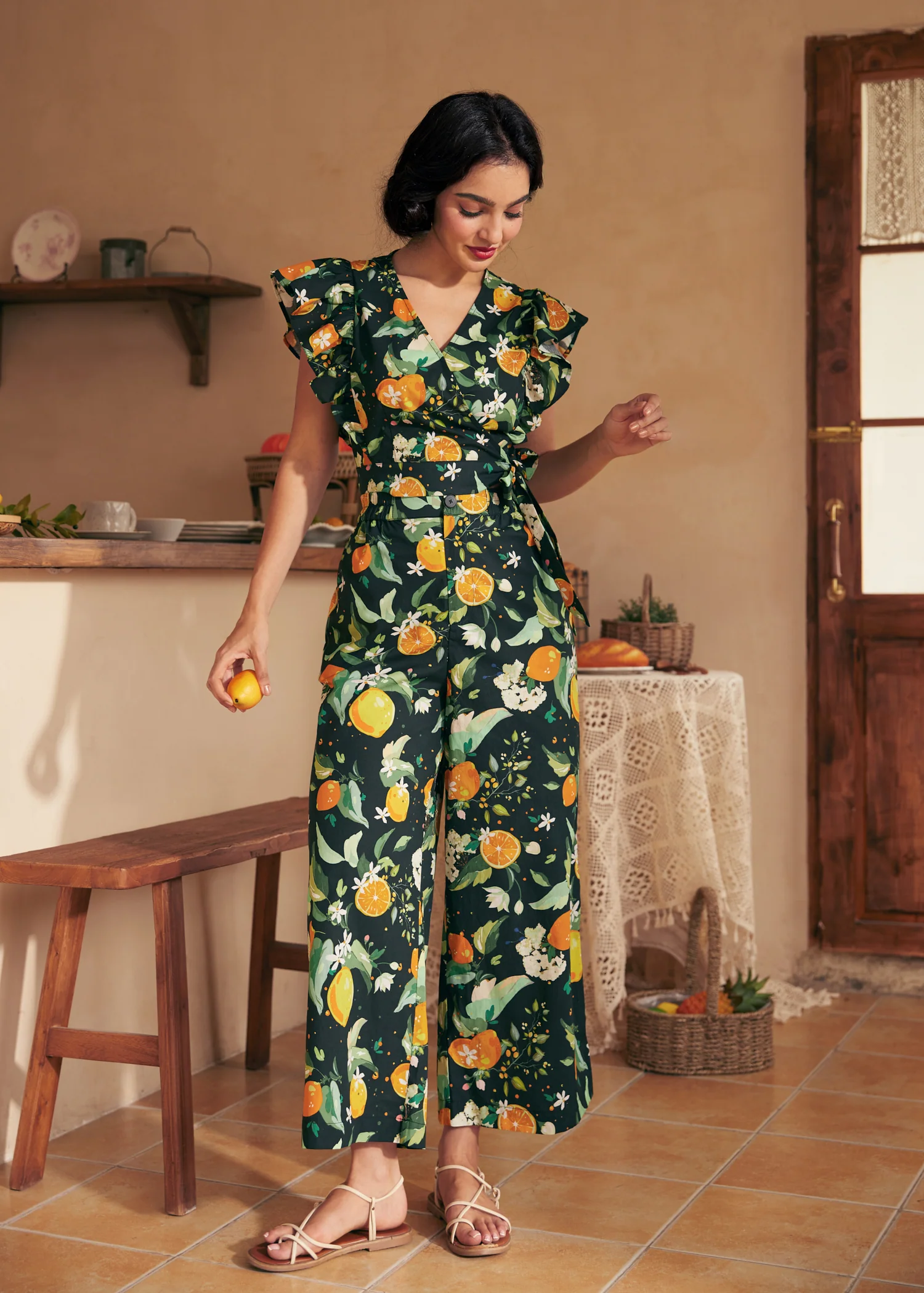 Wrapped in Ruffles Top - Olabens