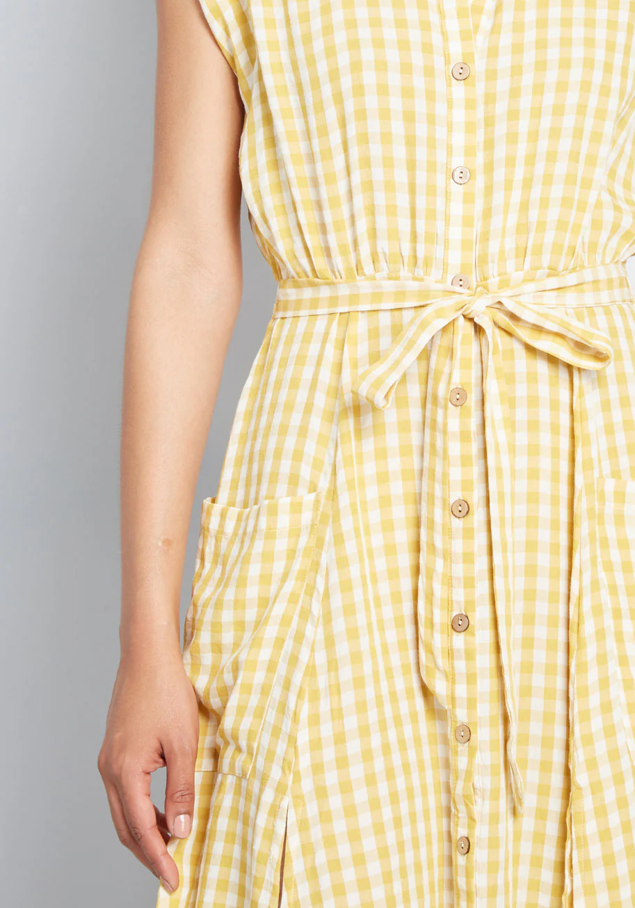 Aligned Design Shirt Dress - Olabens