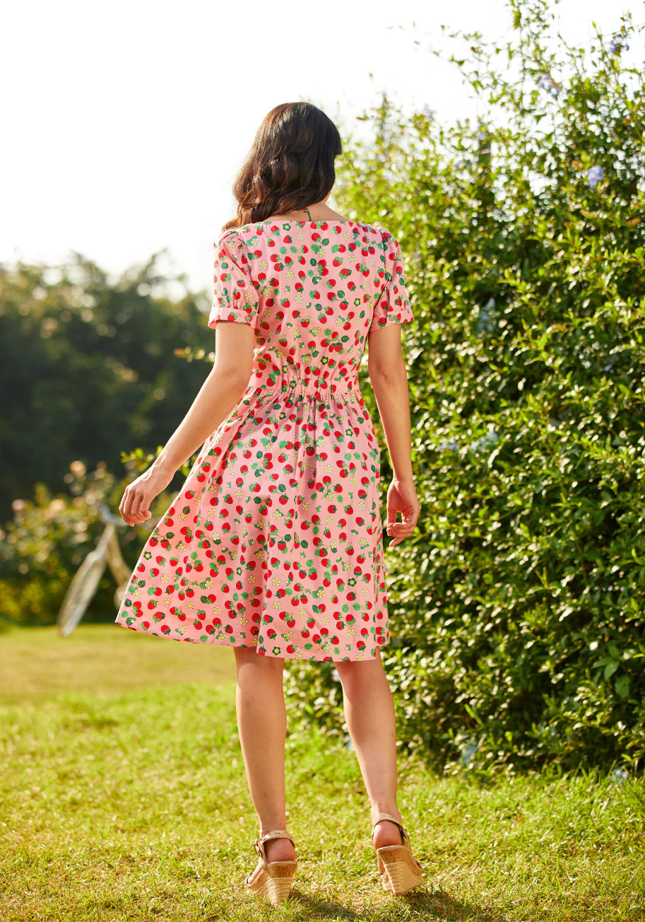 What's The Scoop? A-Line Dress - Olabens